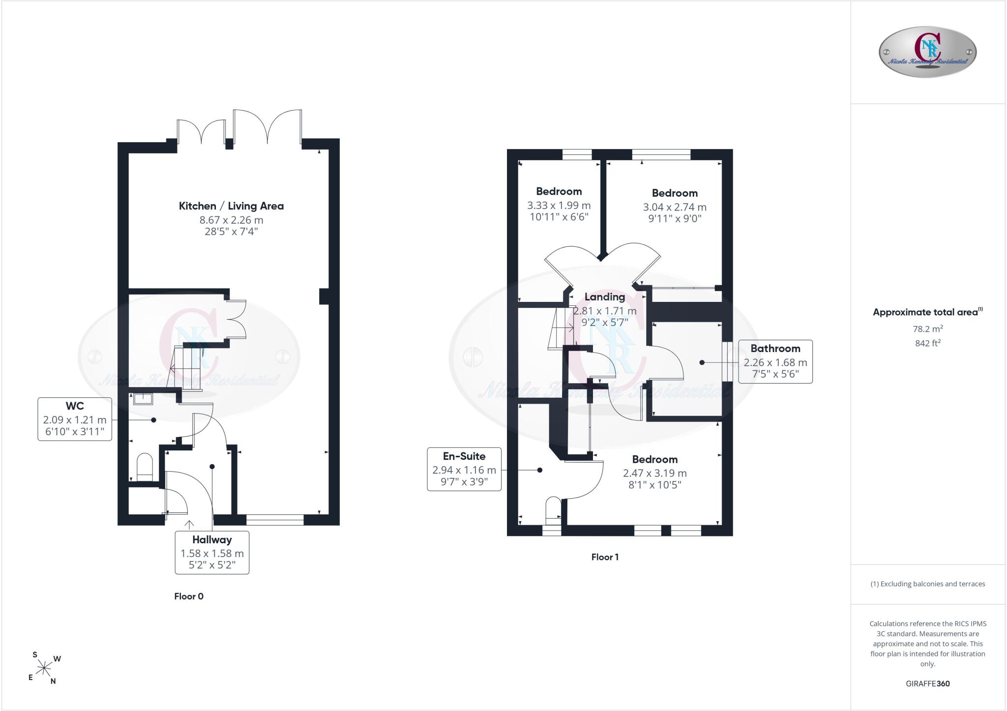 Ranco Gardens, Uddingston floorplan
