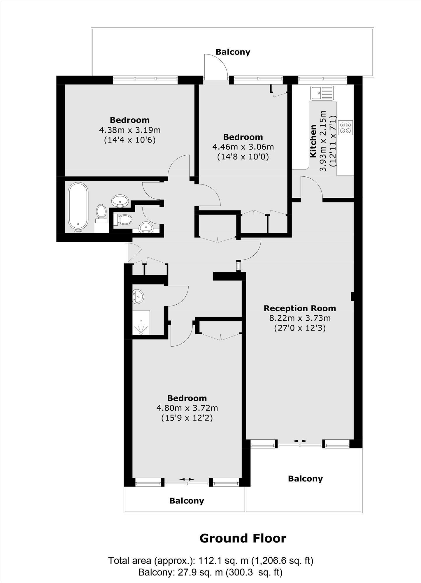 Kensington Park Road, Notting Hill floorplan