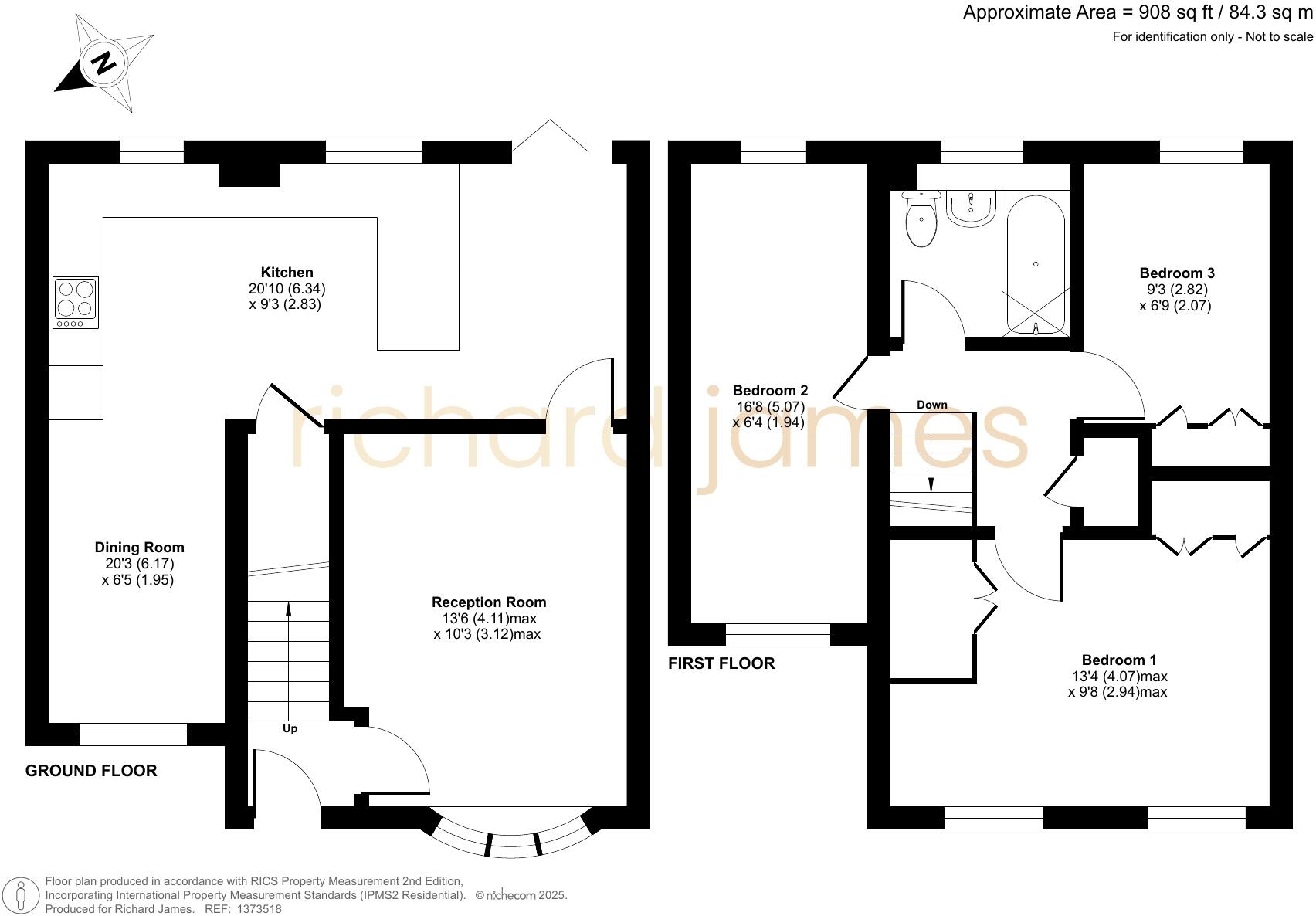 Avens Close, Woodhall Park, Swindon, SN2 floorplan