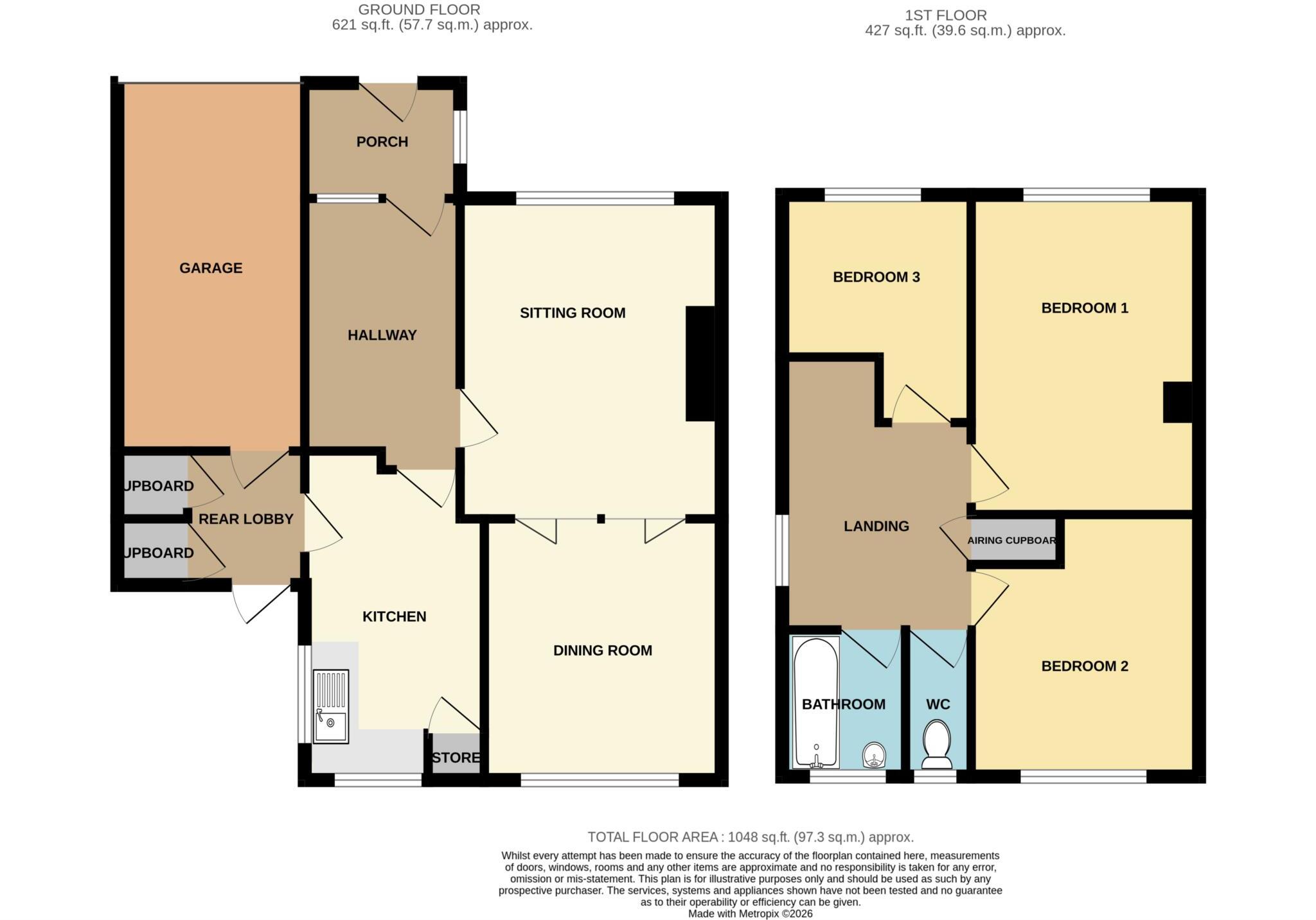 Marston Close, Frome floorplan