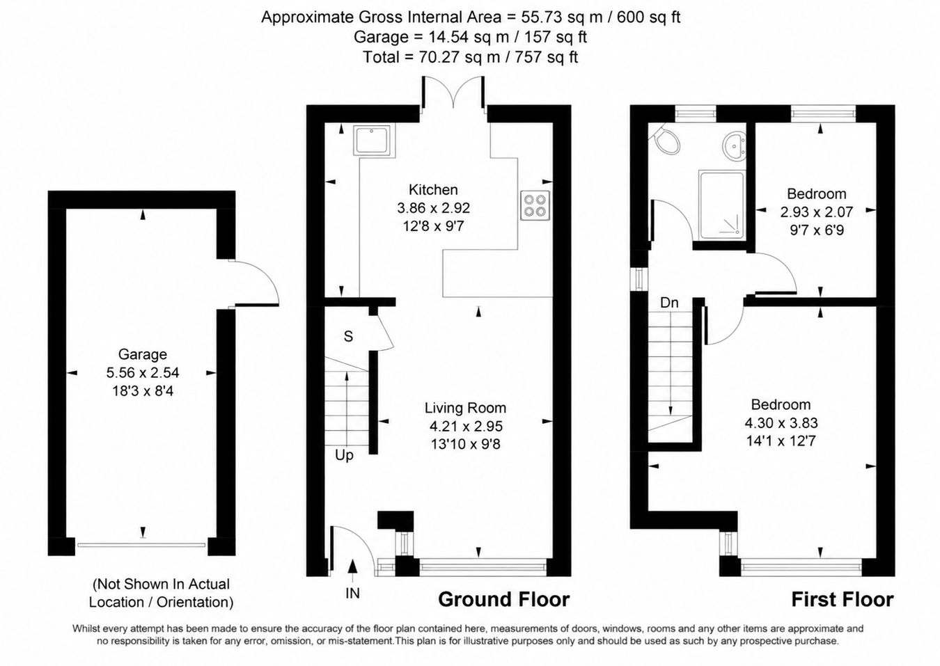 Ashford Avenue, Ashford, TW15 floorplan