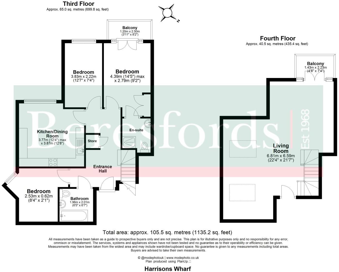 Harrisons Wharf, Purfleet-on-Thames, RM19 floorplan