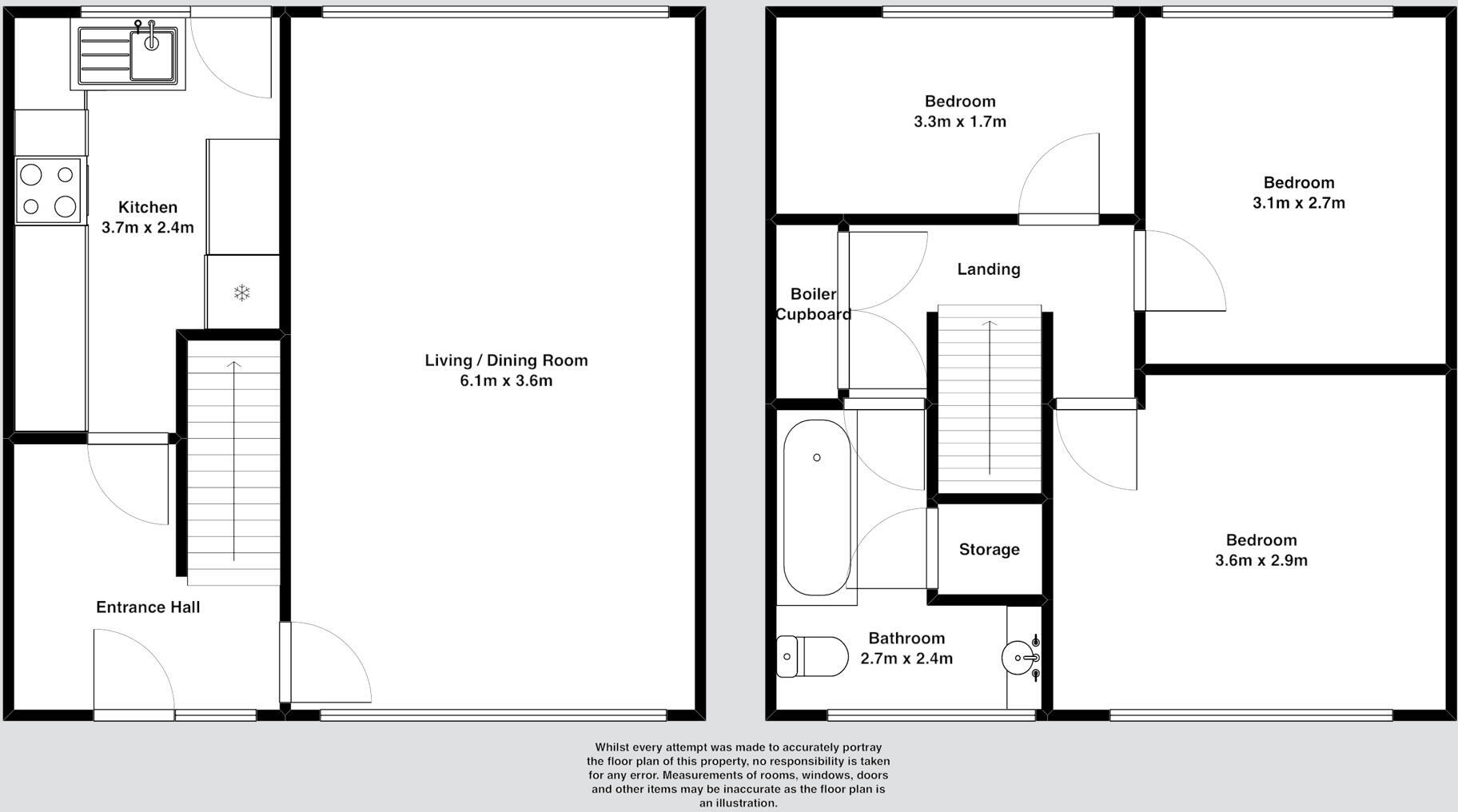 Moorland Crescent, Beddau, Pontypridd floorplan