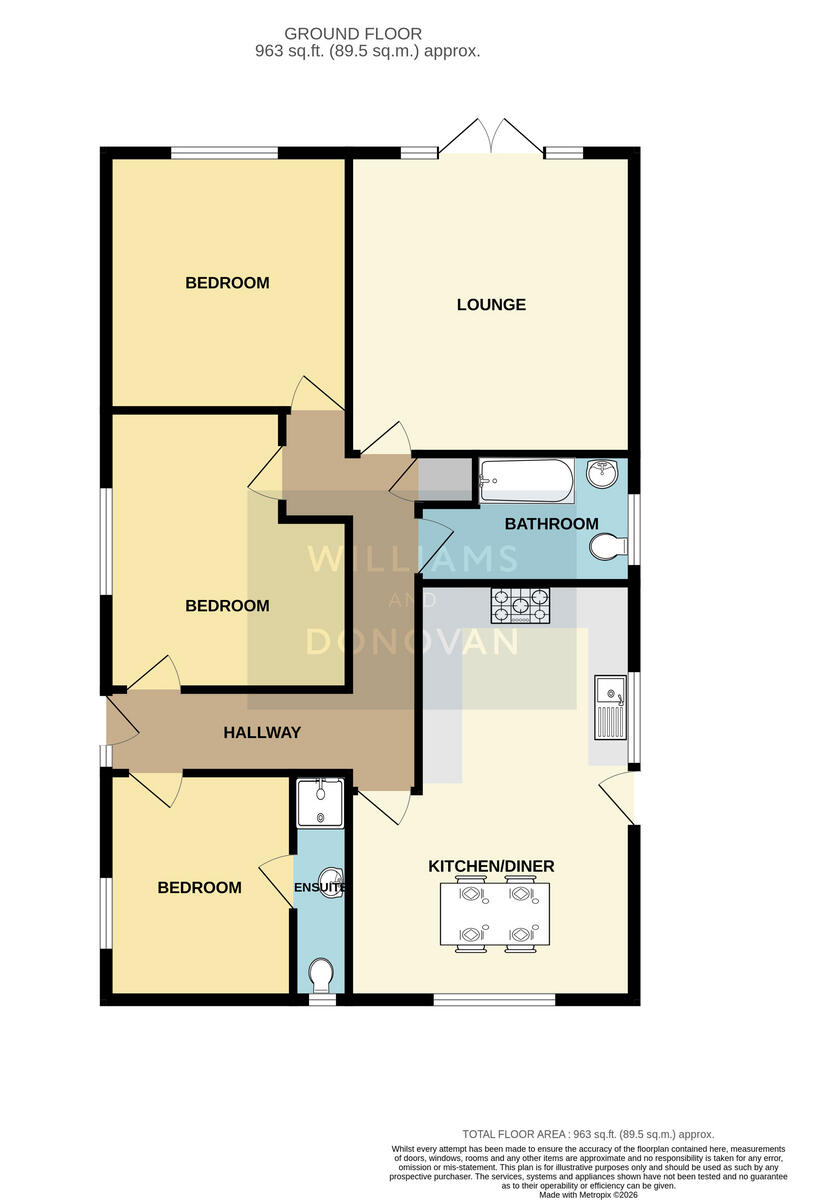 Chesterfield Avenue, Benfleet floorplan