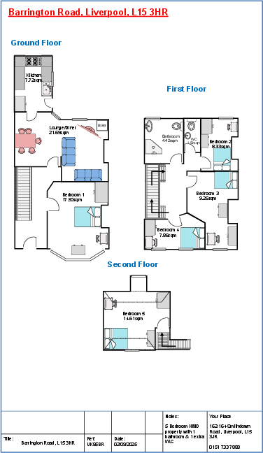Barrington Road, Liverpool floorplan