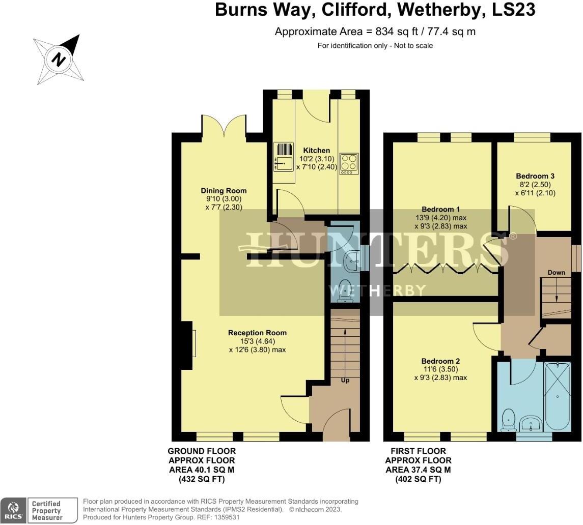 Burns Way, Clifford, Wetherby floorplan