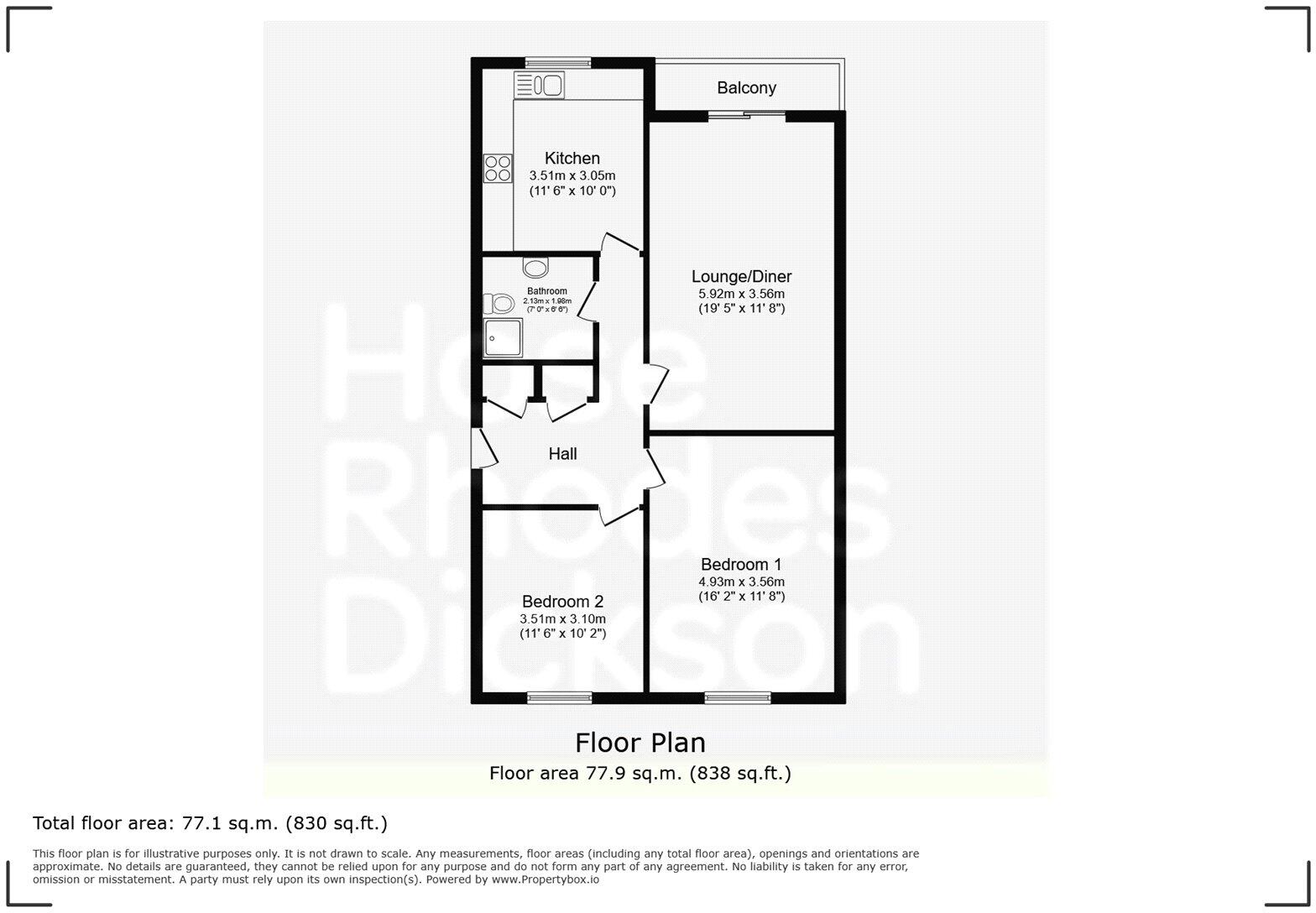 East Mount Road, Shanklin, Isle of Wight floorplan