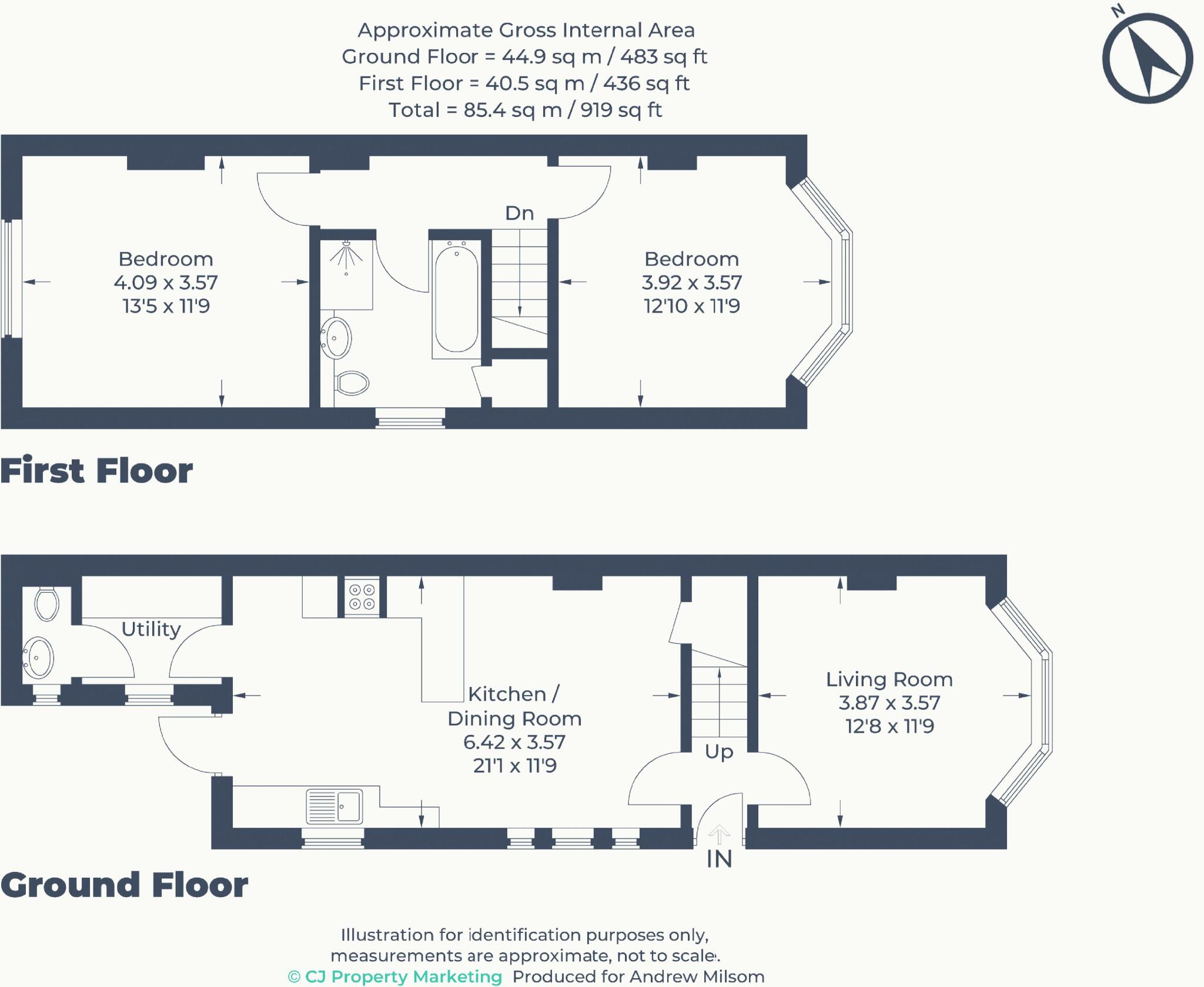 Furlong Road, Bourne End floorplan