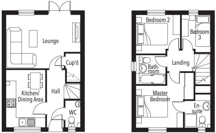 Plot 92, Hurworth Meadows, Neasham Road, Darlington, DL2 1DL. floorplan