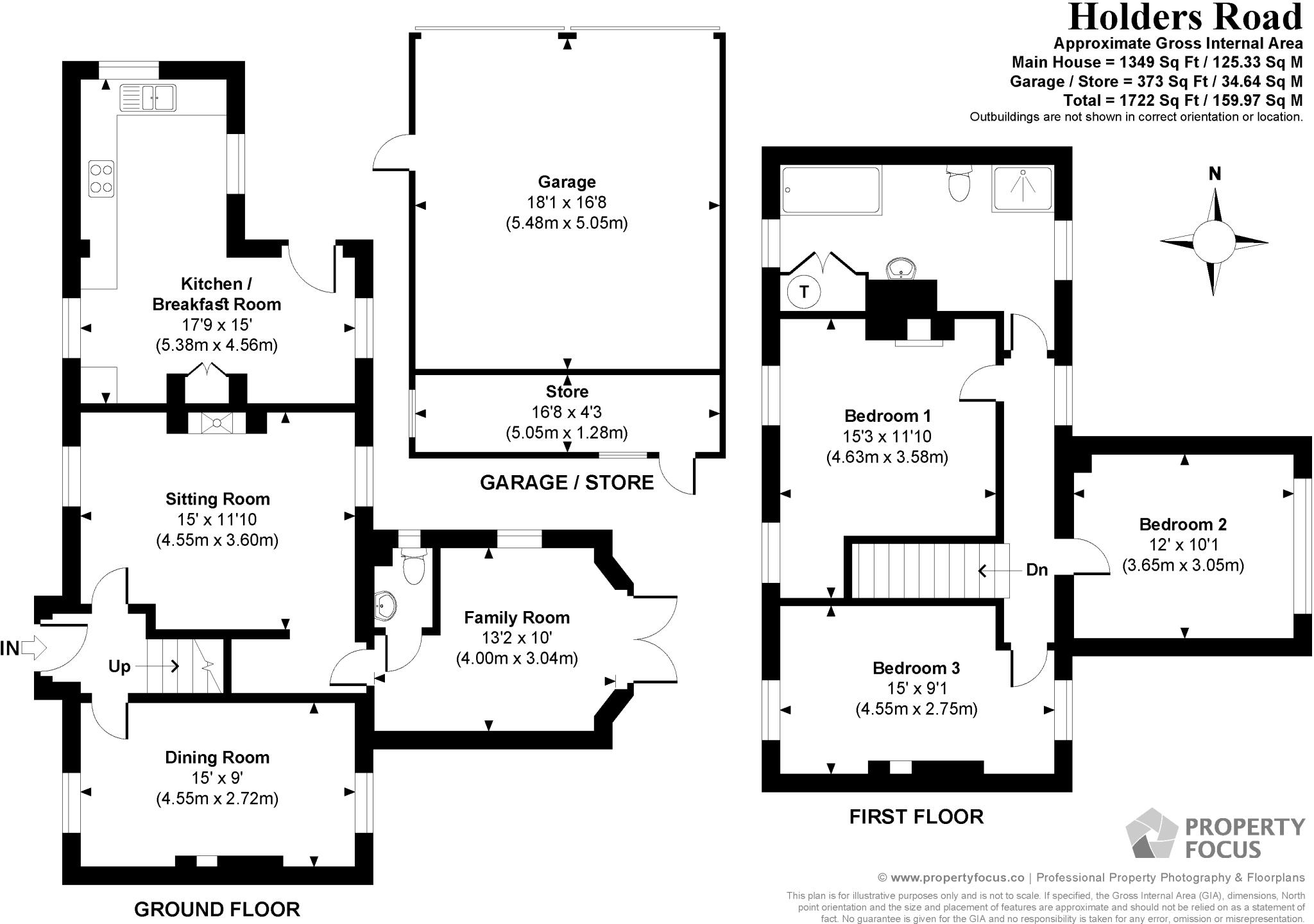 Holders Road, Amesbury, Salisbury, Wiltshire, SP4 floorplan