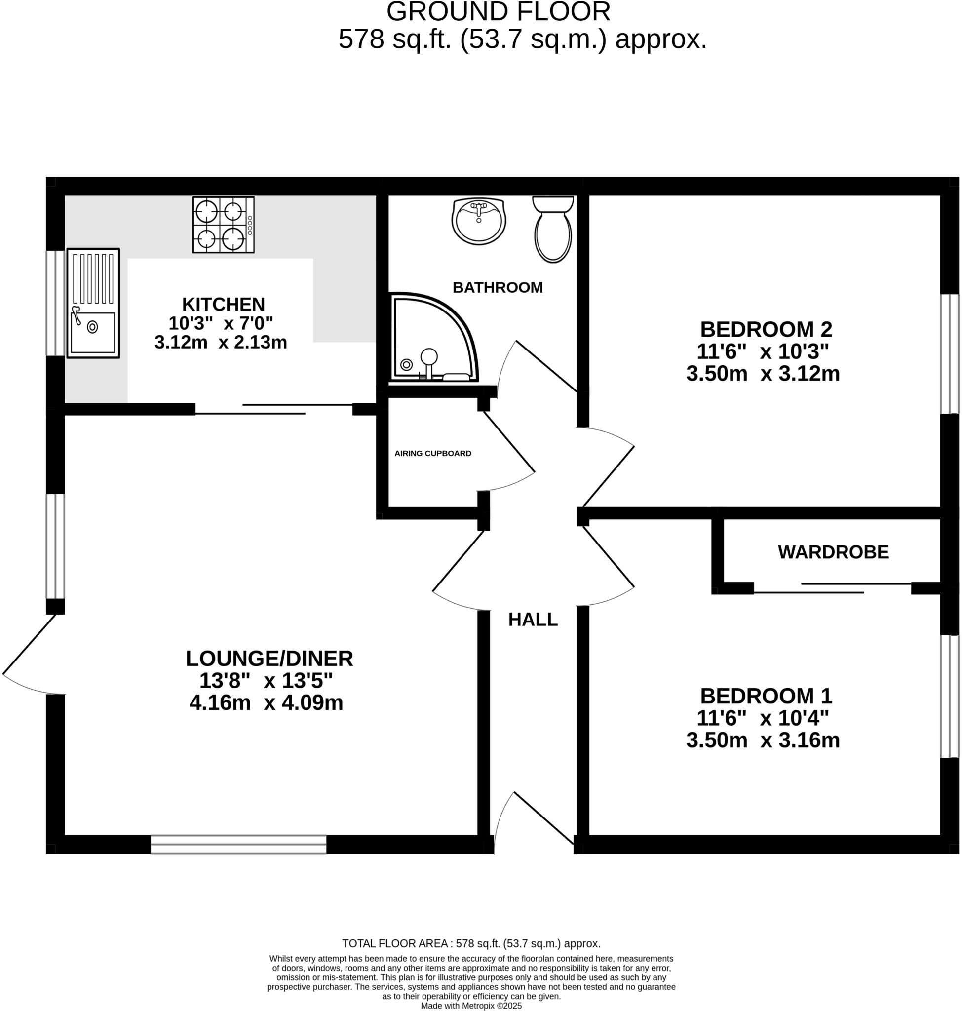 Farm View Drive, Basingstoke, RG24 floorplan