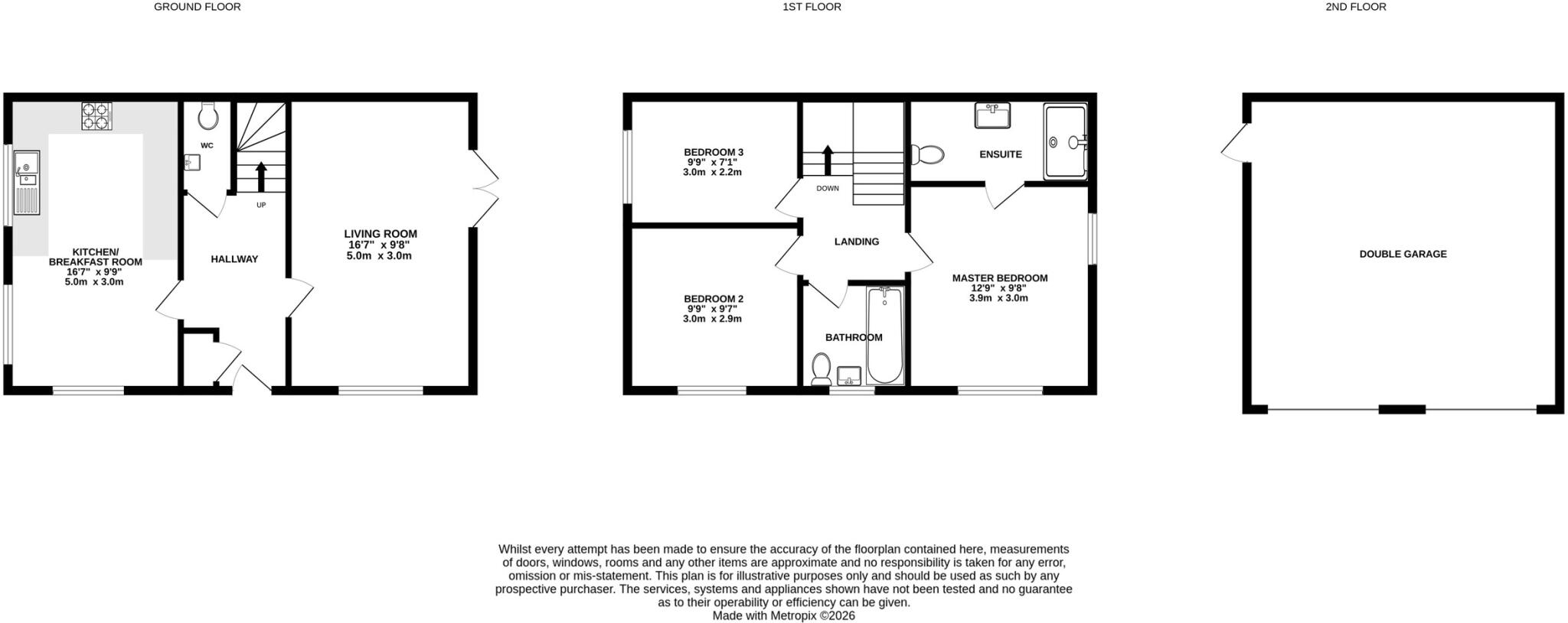 Constantine Close, Kempsey, Worcester, Worcestershire floorplan