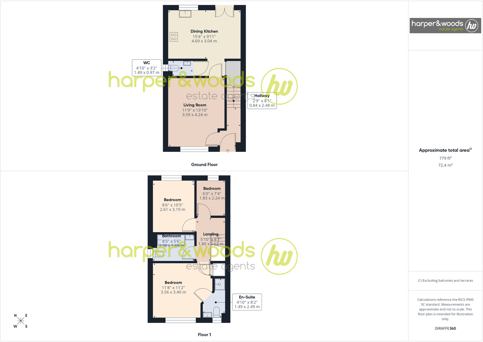 Fairwater Avenue, Birkenhead floorplan