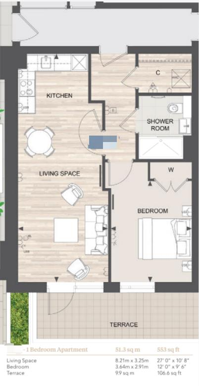 Cornelia House, 3 Caversham Road, London, NW9 floorplan