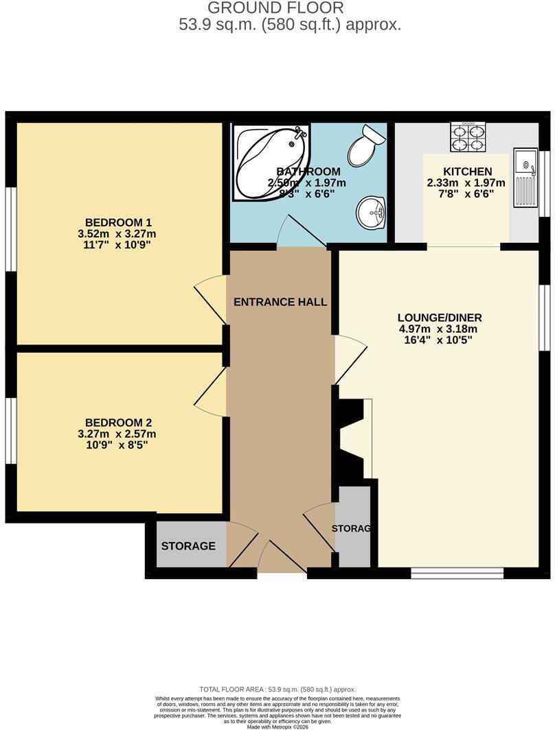 Aynsley Gardens, Church Langley, Harlow floorplan