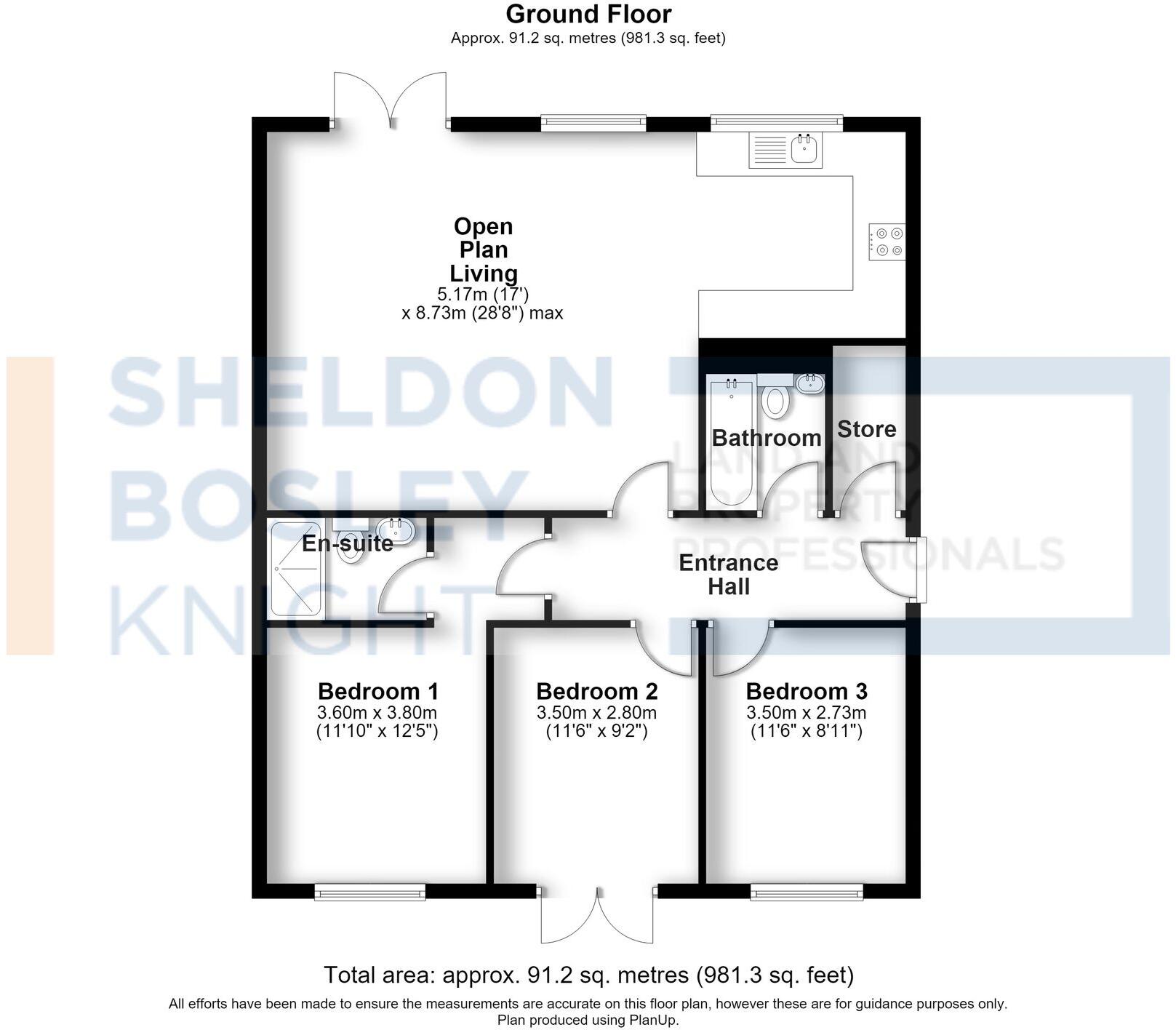 Plot 5, Macdonald Road Wyken Coventry CV2 floorplan
