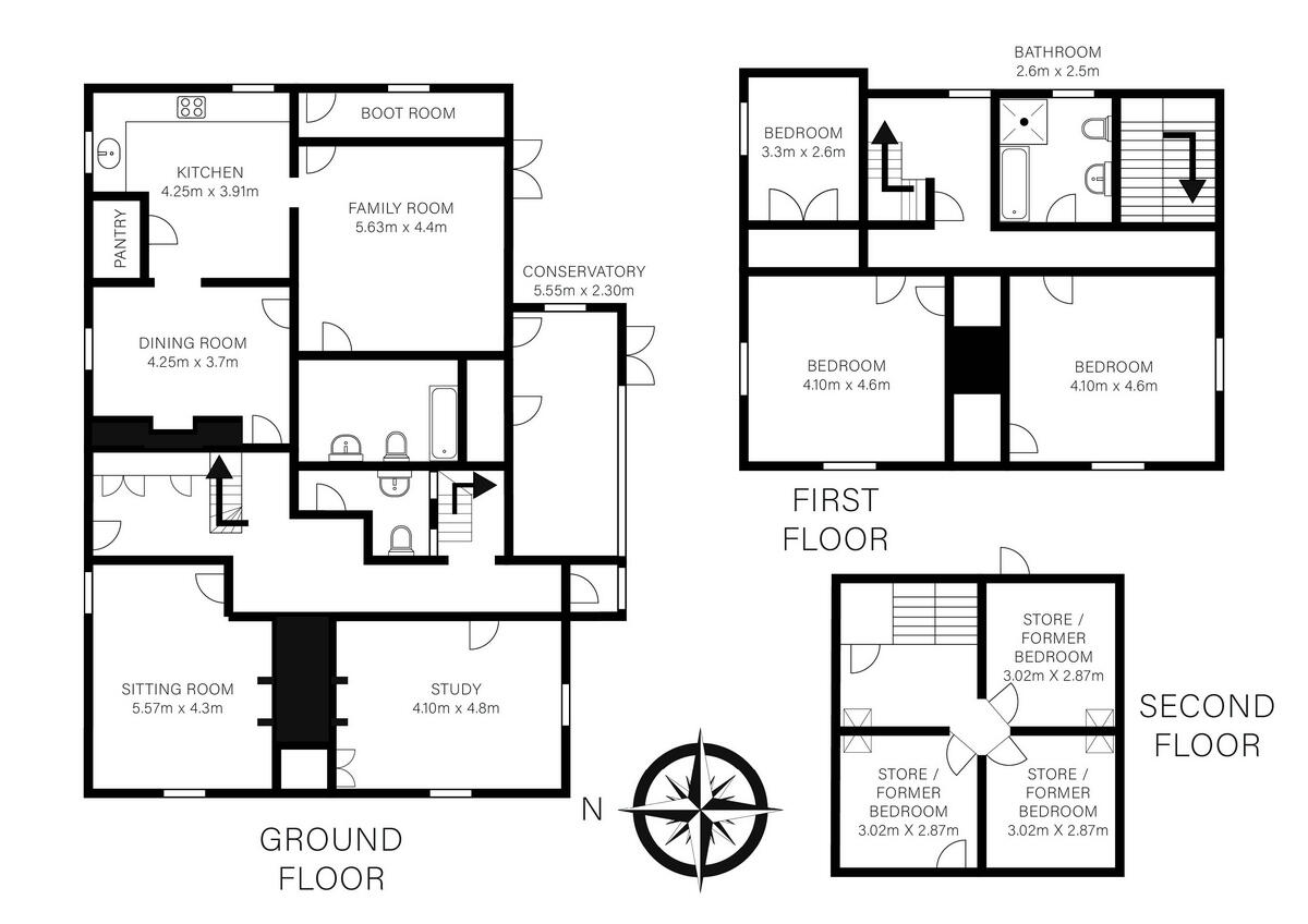 Rectory Road, Diss, IP22 5 floorplan