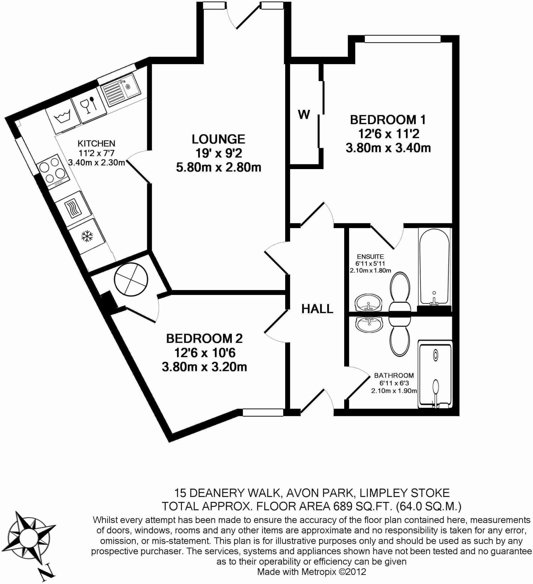 Deanery Walk, Avonpark Village, Limpley Stoke, BA2 floorplan