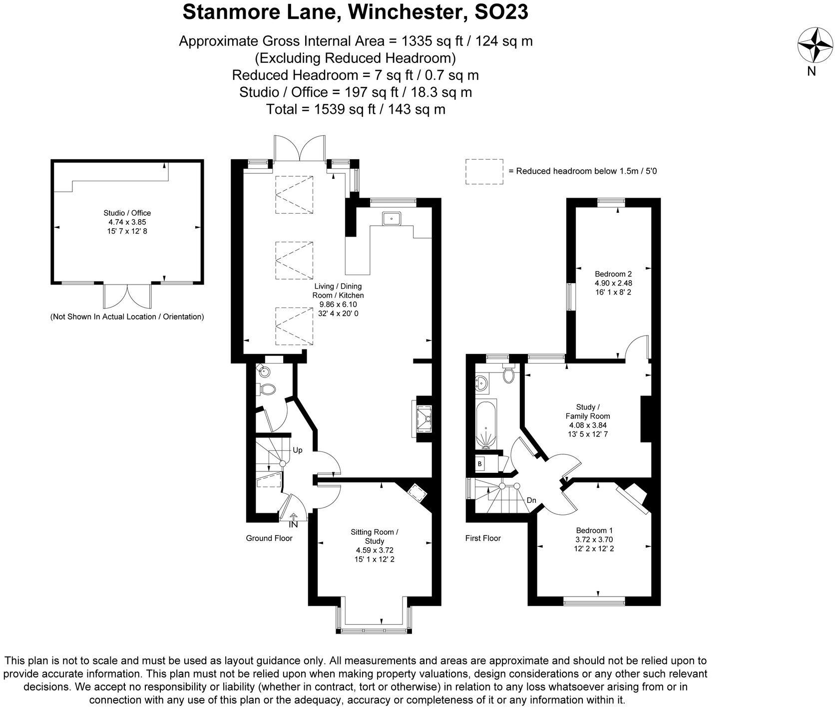 Stanmore Lane, Winchester, SO22 floorplan