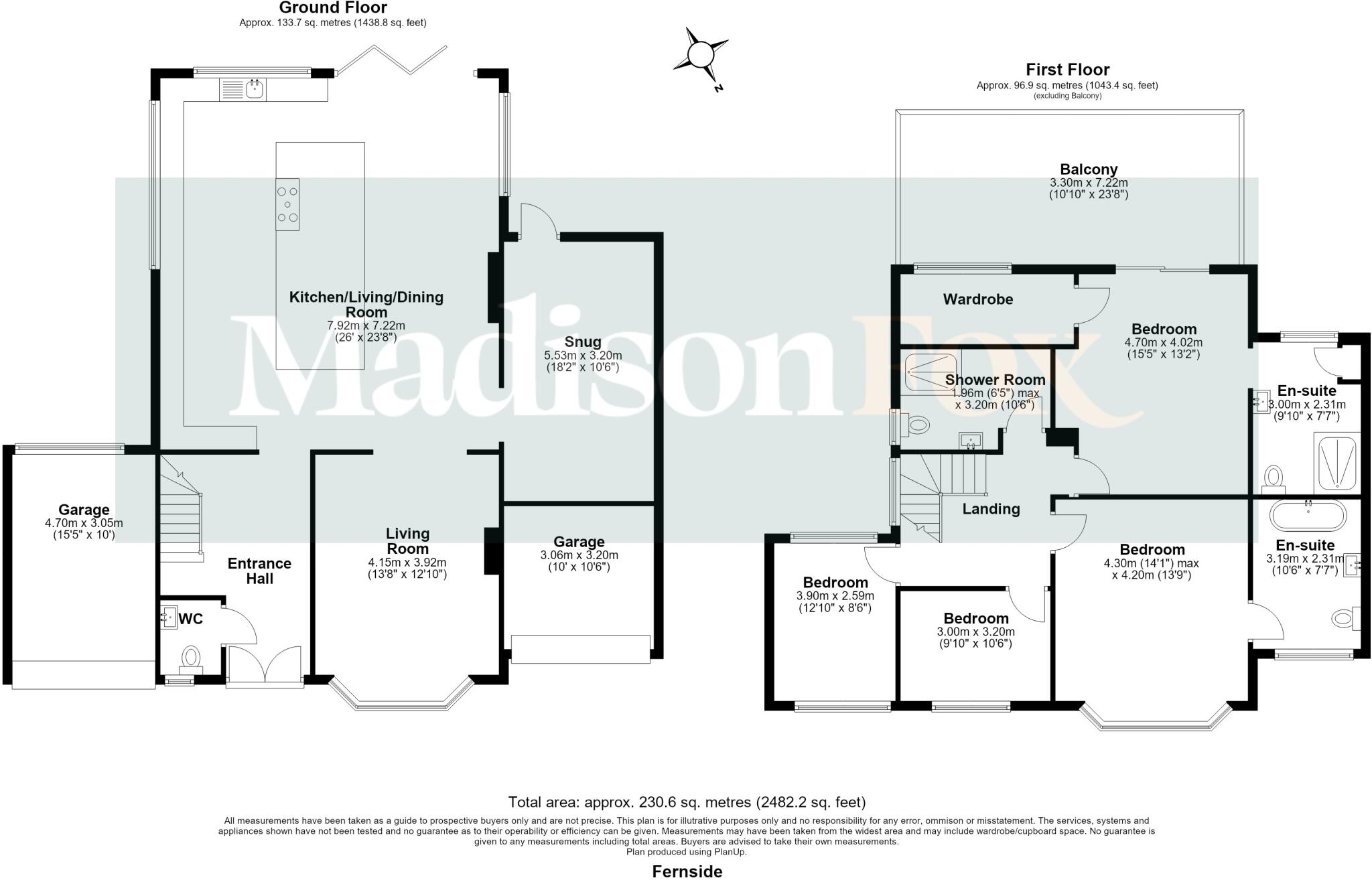 Fernside, Buckhurst Hill, Essex, IG9 floorplan