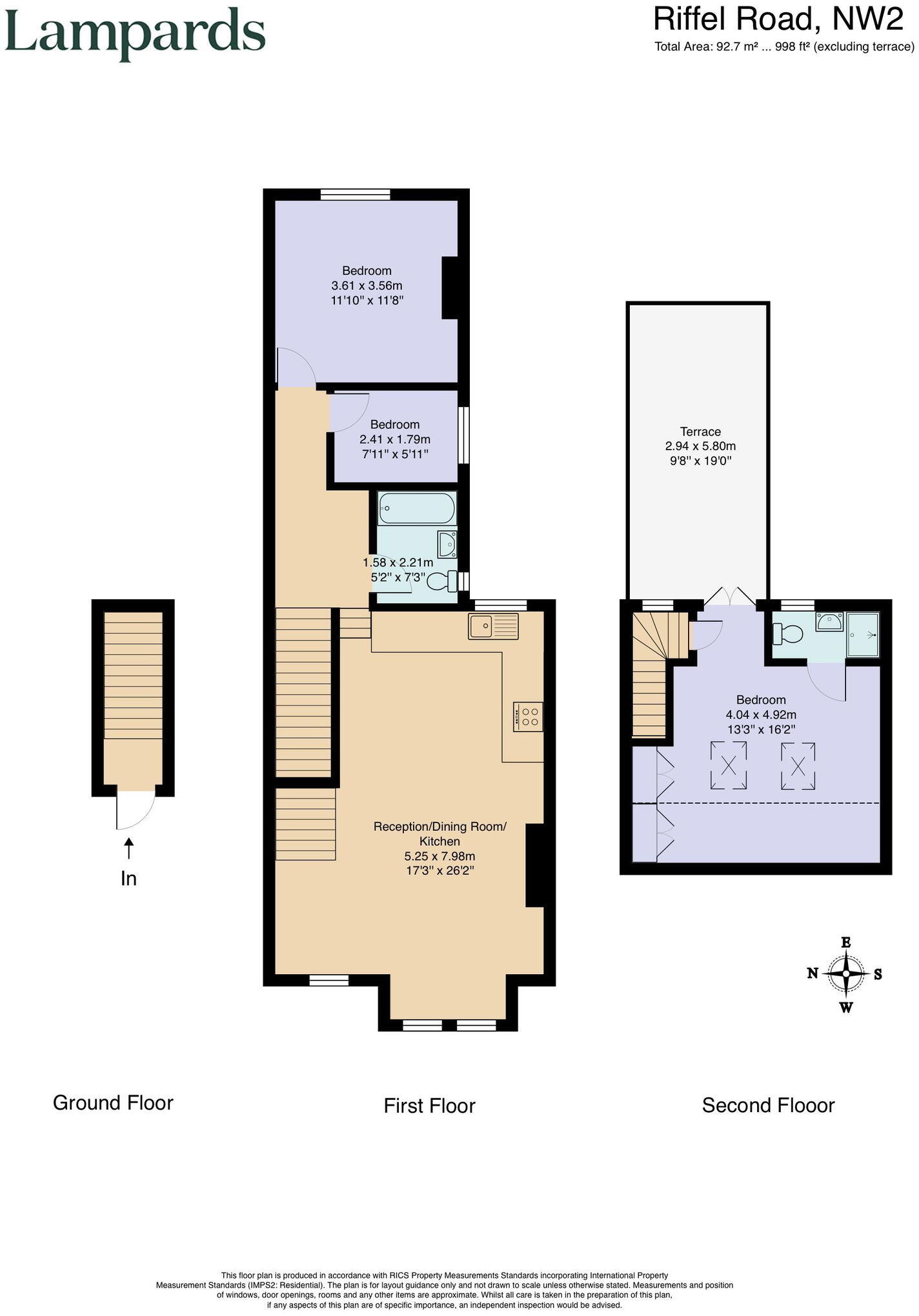 Riffel Road, London, NW2 floorplan