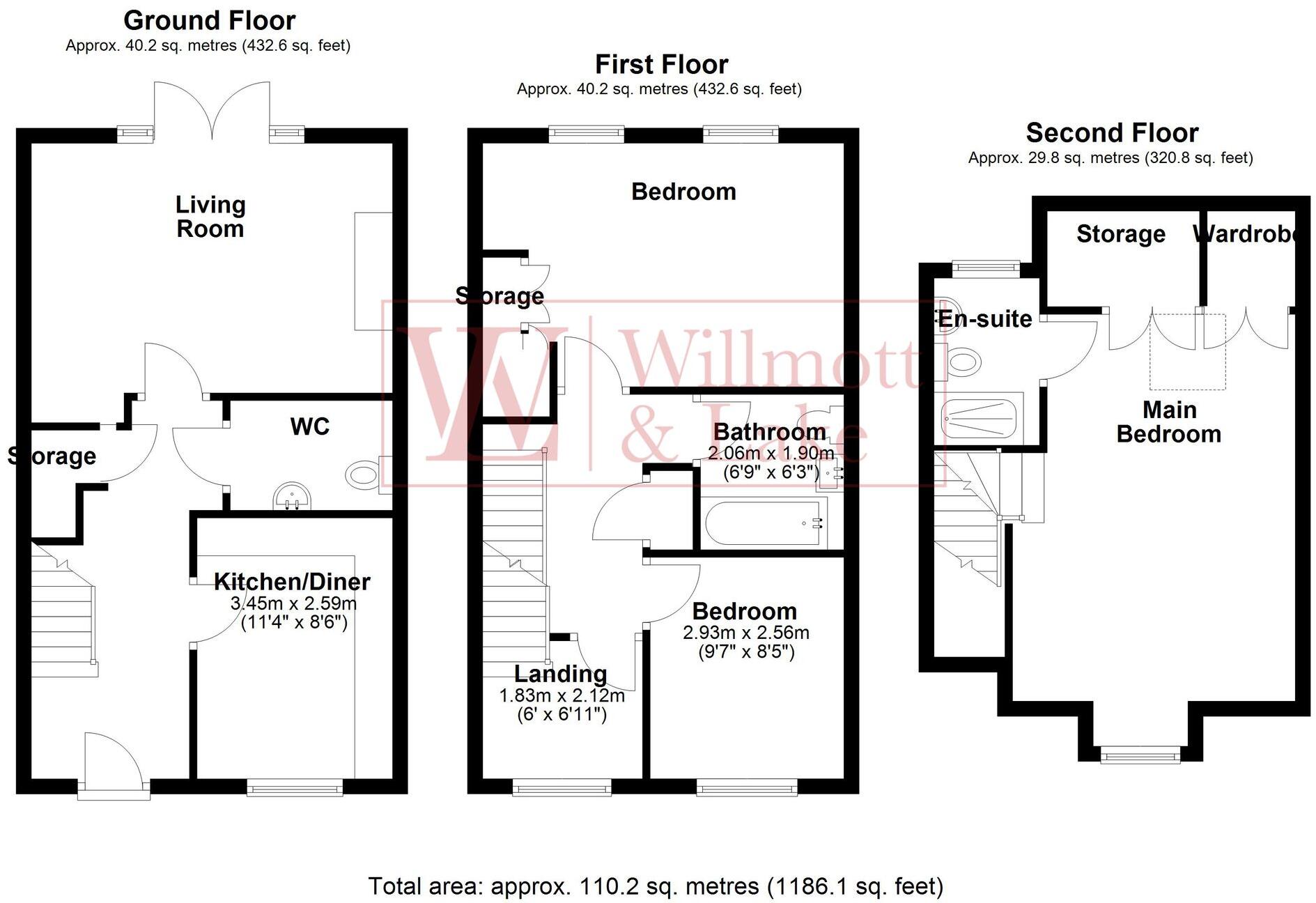 Athenian Drive, Bishop's Stortford, CM23 floorplan