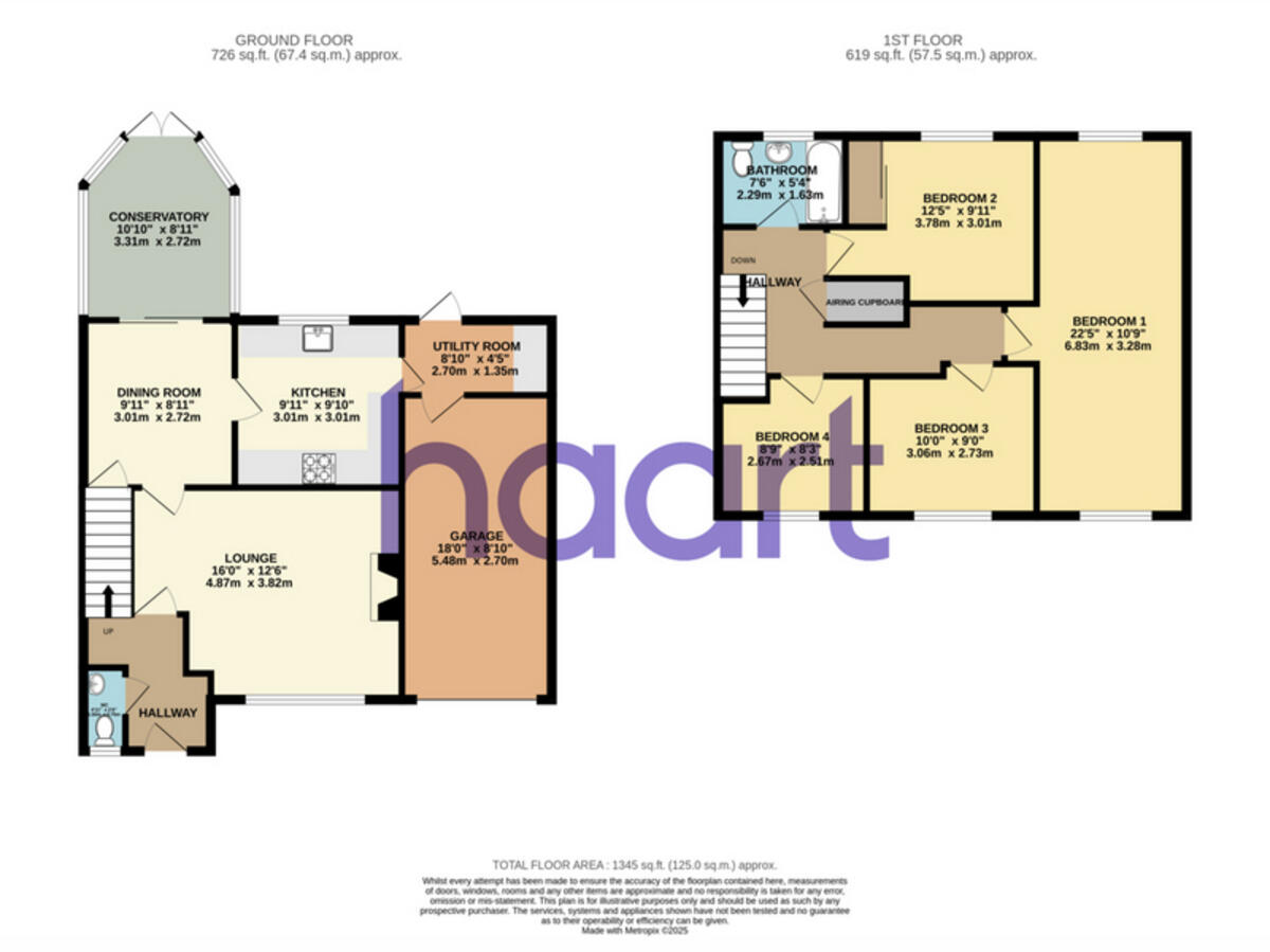 Cedar Close, Wellingborough floorplan