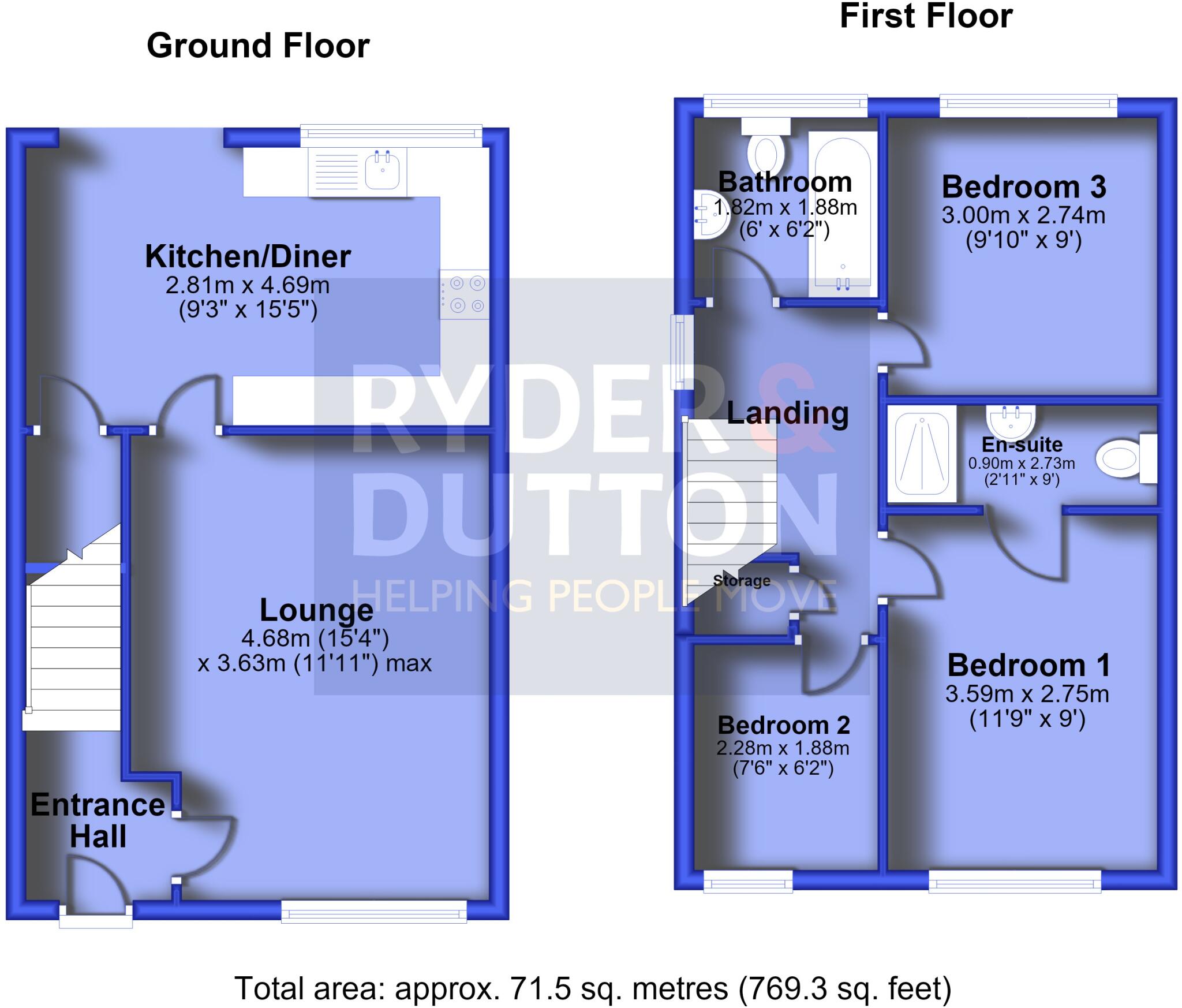 Greetland Drive, Blackley, Manchester, M9 floorplan