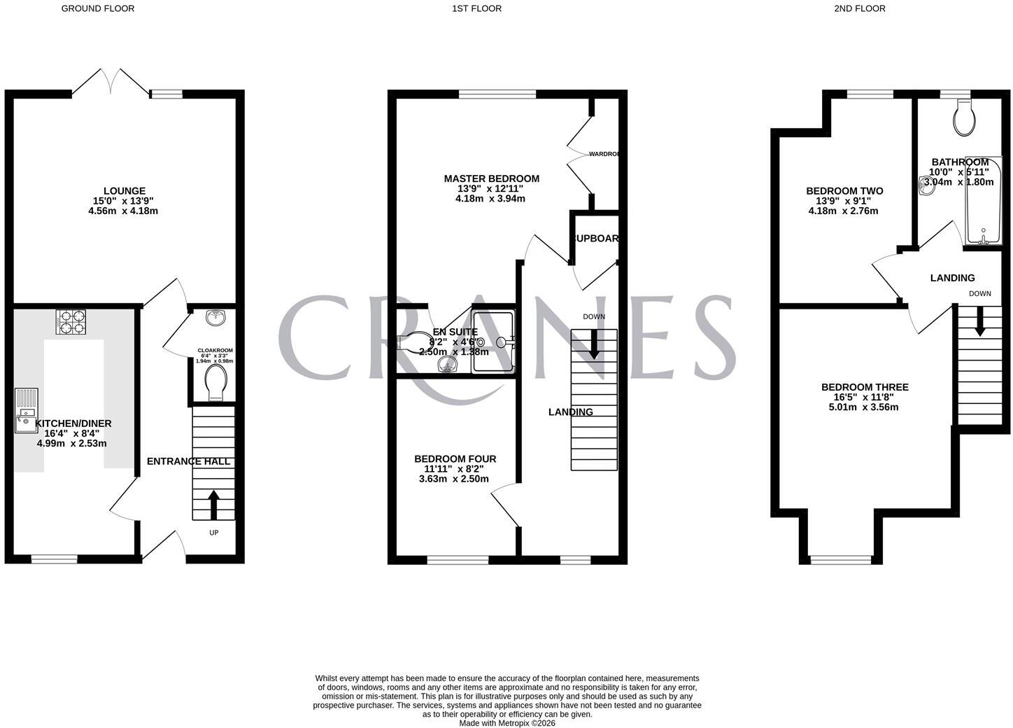Shackerstone Close, Broughton, Milton Keynes floorplan