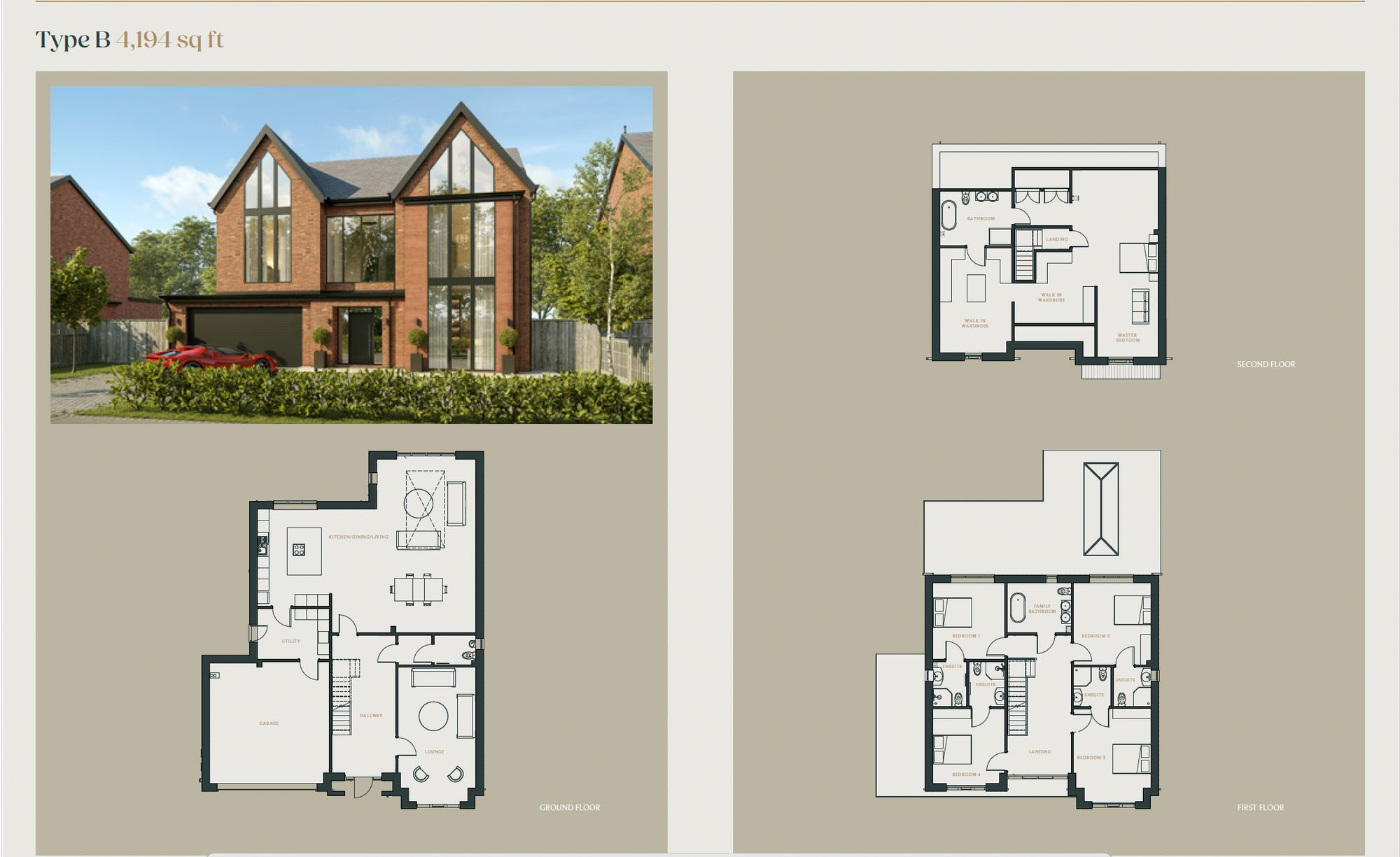 Fernbank (Plot 6), Oakridge Park, Dobb Brow Road, Westhoughton, Bolton, BL5 floorplan
