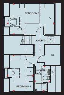 Diamond Road,
Northway,
Tewkesbury,
GL20 floorplan