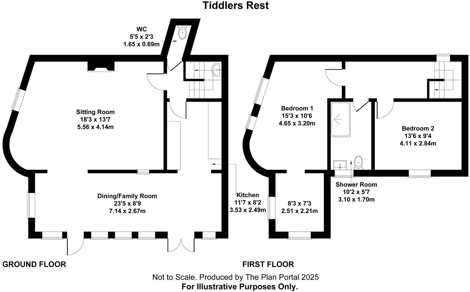 Crediton, EX17 3QN floorplan