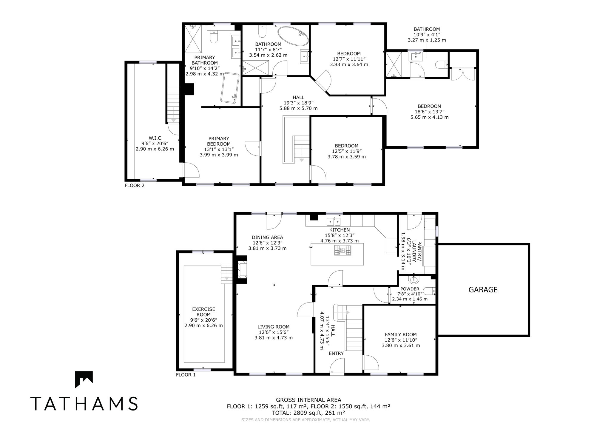 Garden House, Treetops, Portskewett floorplan