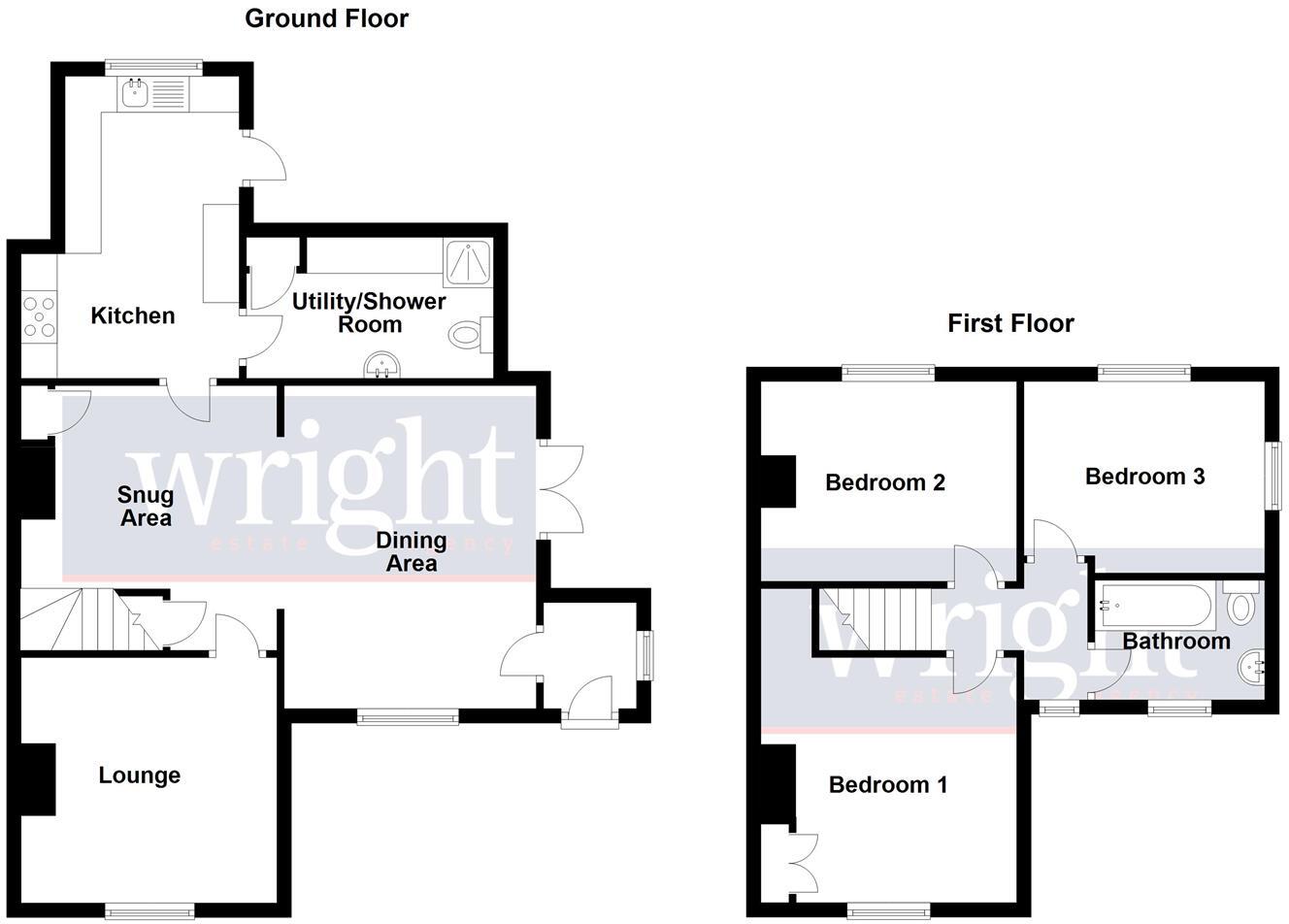 Ideal Family Home * Wroxall floorplan