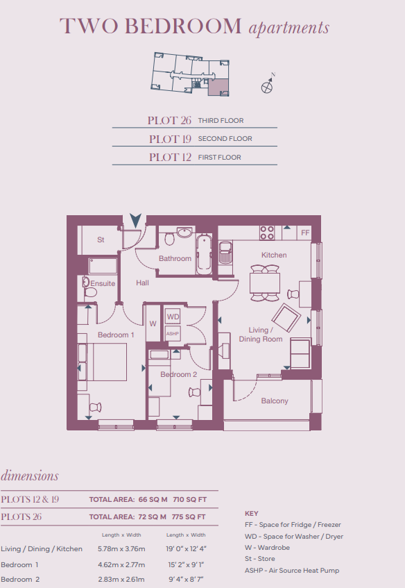 Riverside West, West Street, Erith floorplan