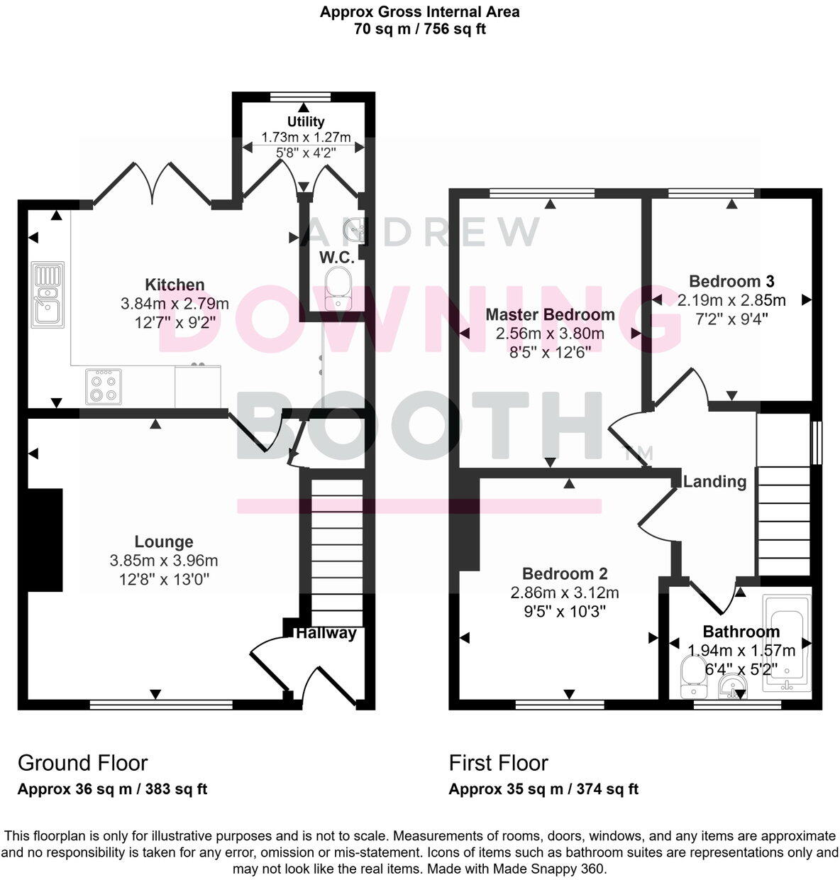 Curborough Road, Lichfield, WS13 7NG floorplan