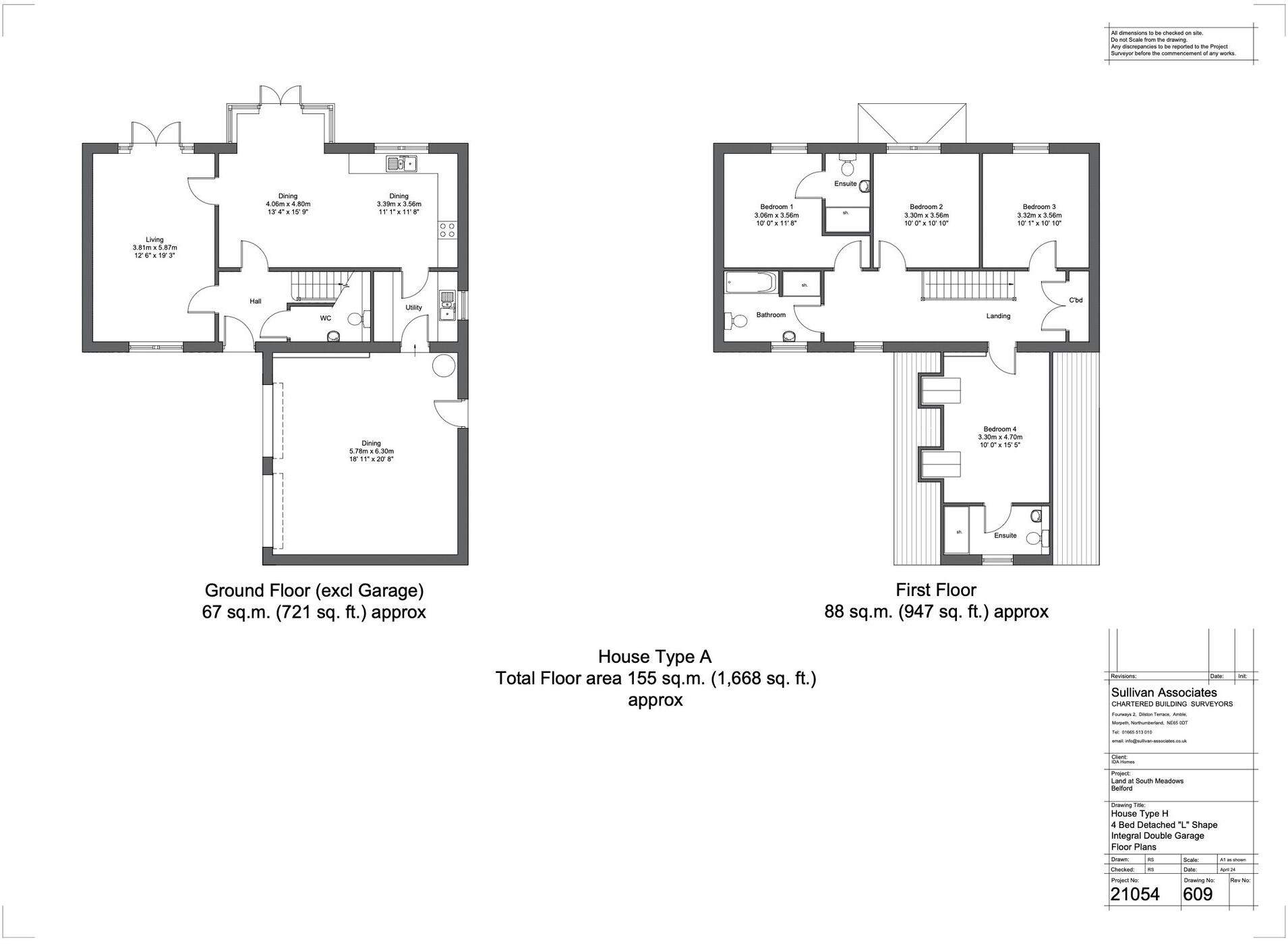 South Meadows, South Road, NE70 floorplan