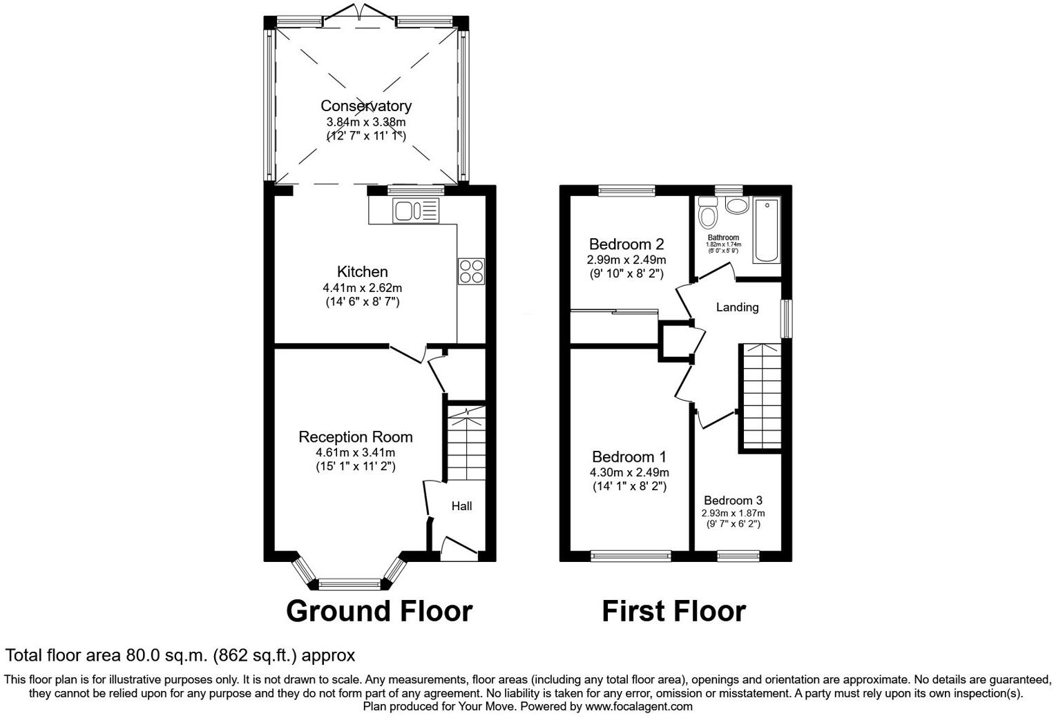 Stephenson Drive, Perton, Wolverhampton, Staffordshire, WV6 floorplan
