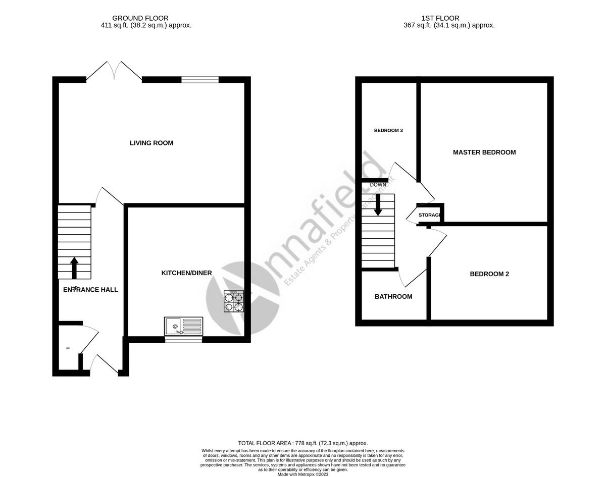 Plover Road, Stamford, PE9 floorplan