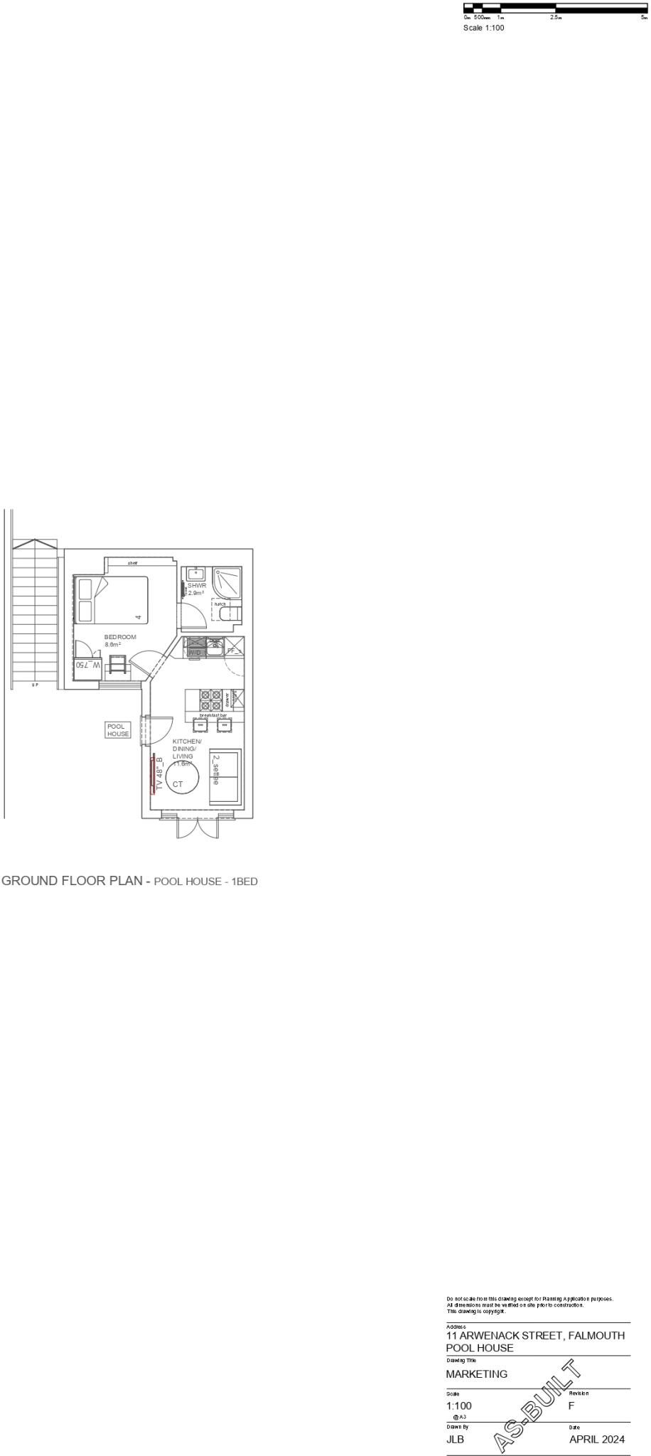 The Pool house, 11, Arwenack Street TR11 3JA floorplan