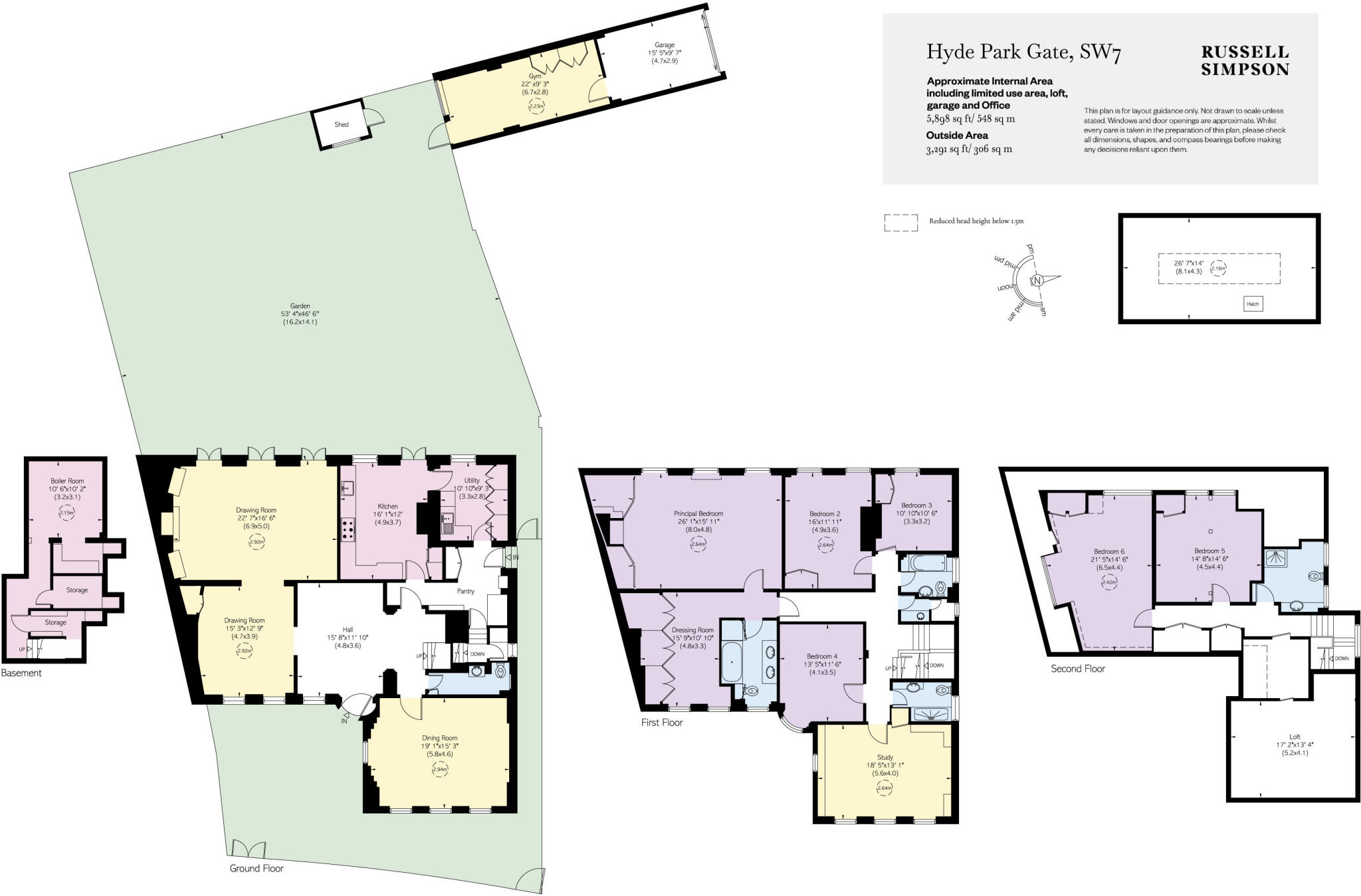 Hyde Park Gate, South Kensington, SW7 floorplan