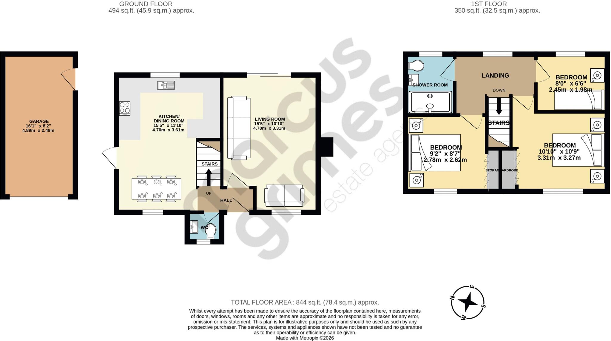 Burrell Green, Cuckfield floorplan