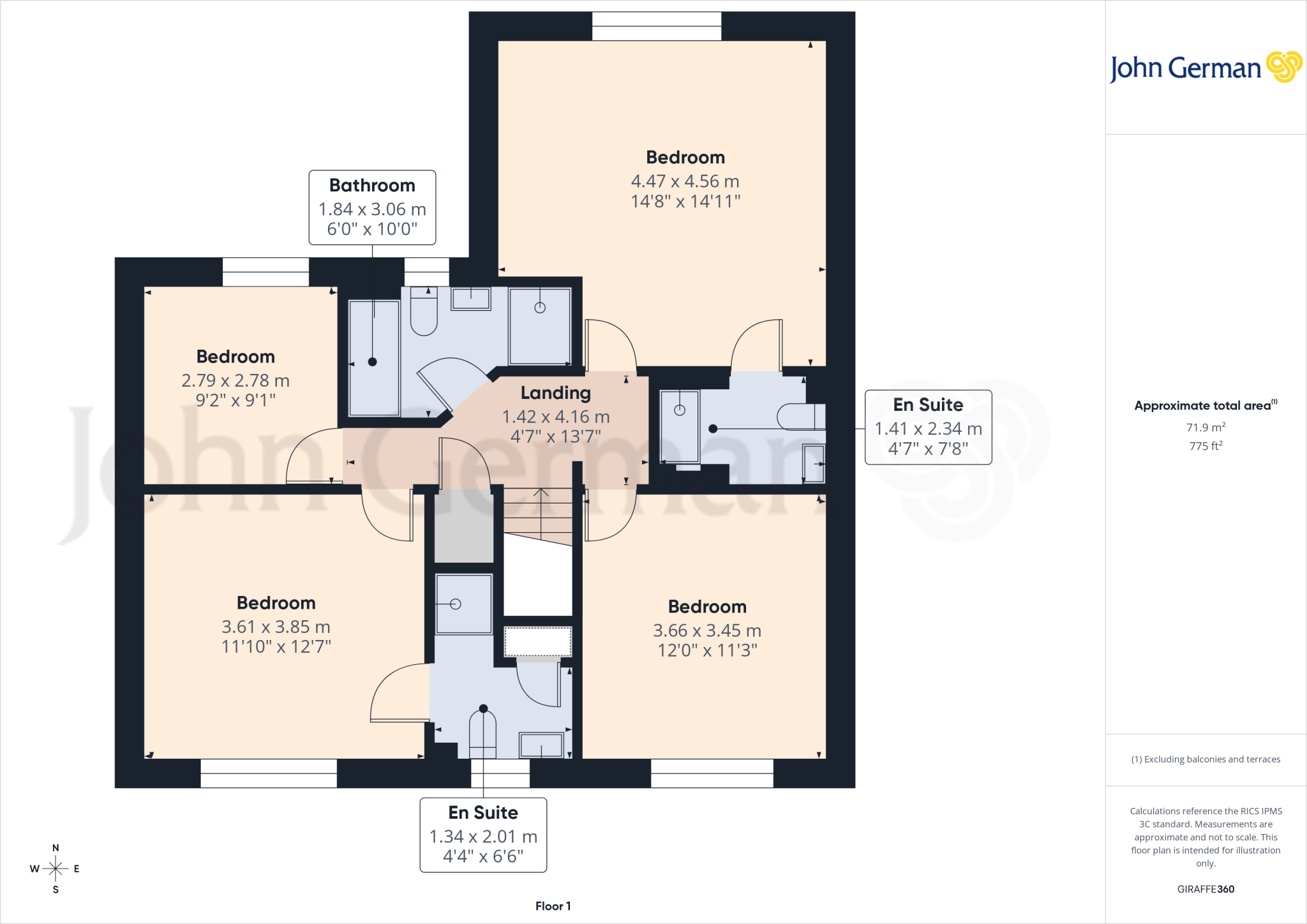 Tatenhill Lane, Branston floorplan