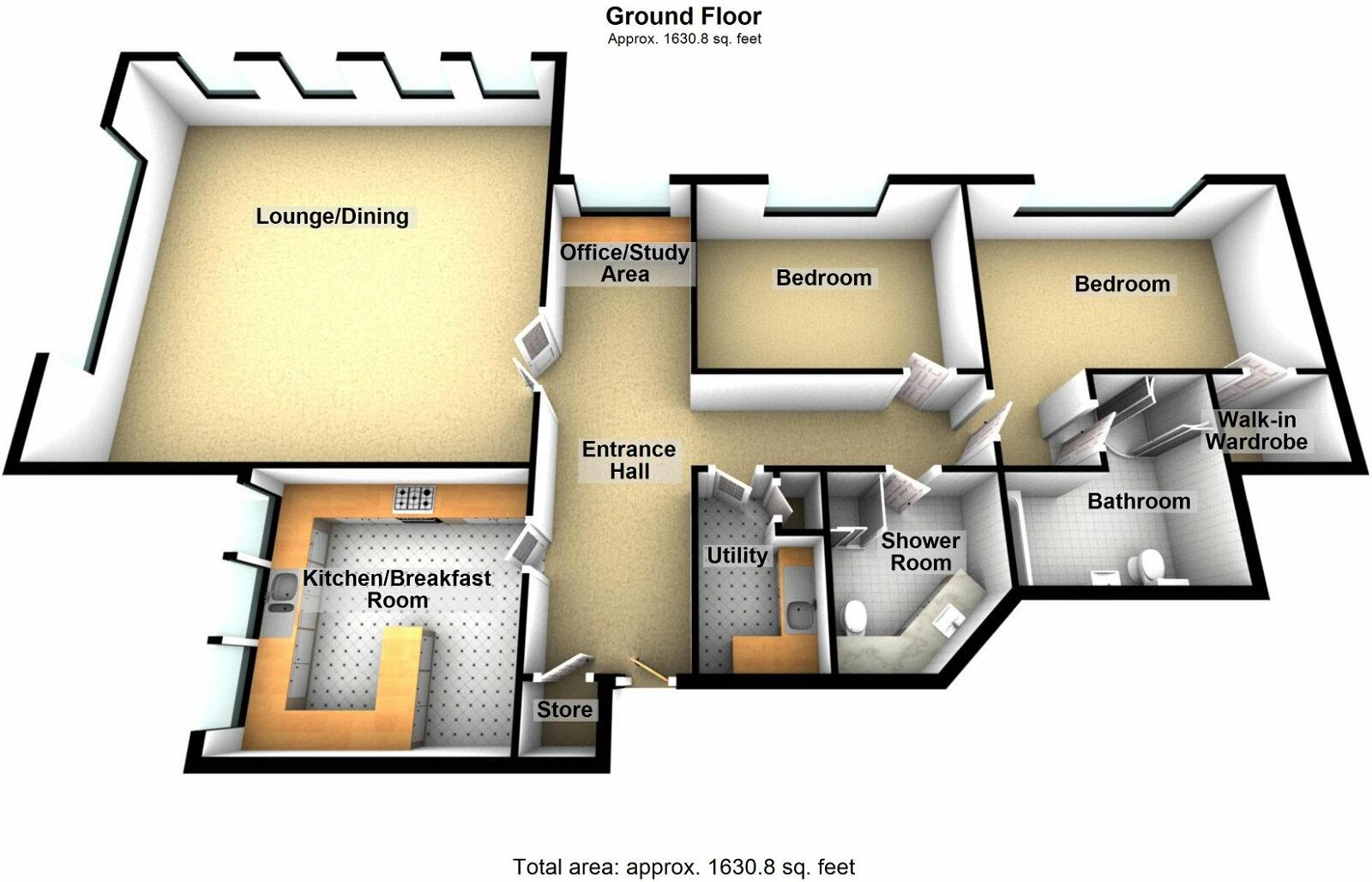 201 Sienna Court, Chadderton, OL9 0QE floorplan