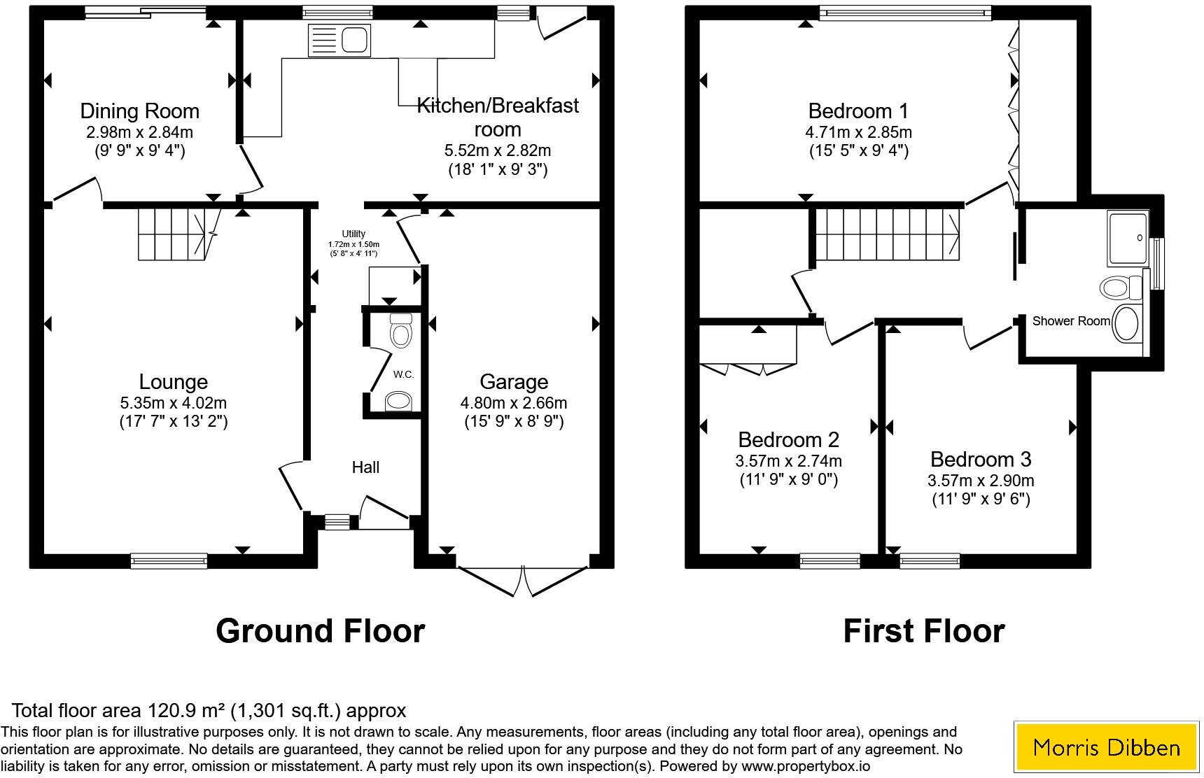 Clandon Drive, Eastleigh, Hampshire, SO50 floorplan