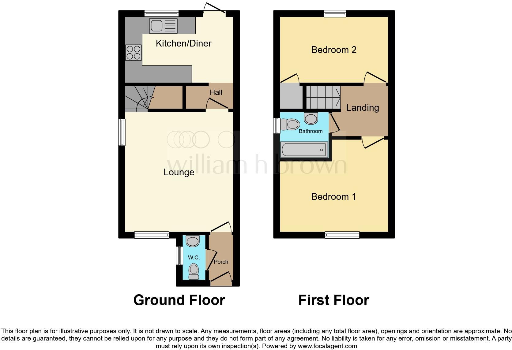 Swan Street, Poolsbrook, Chesterfield floorplan