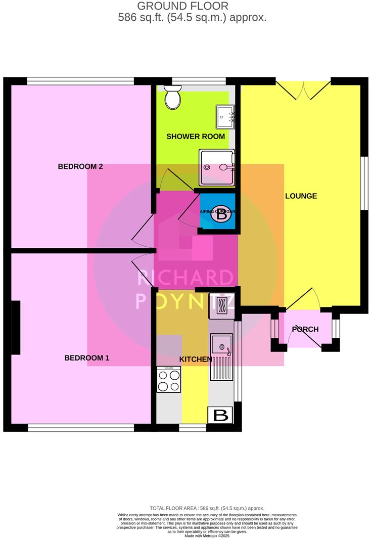 Athos Road, Canvey Island floorplan