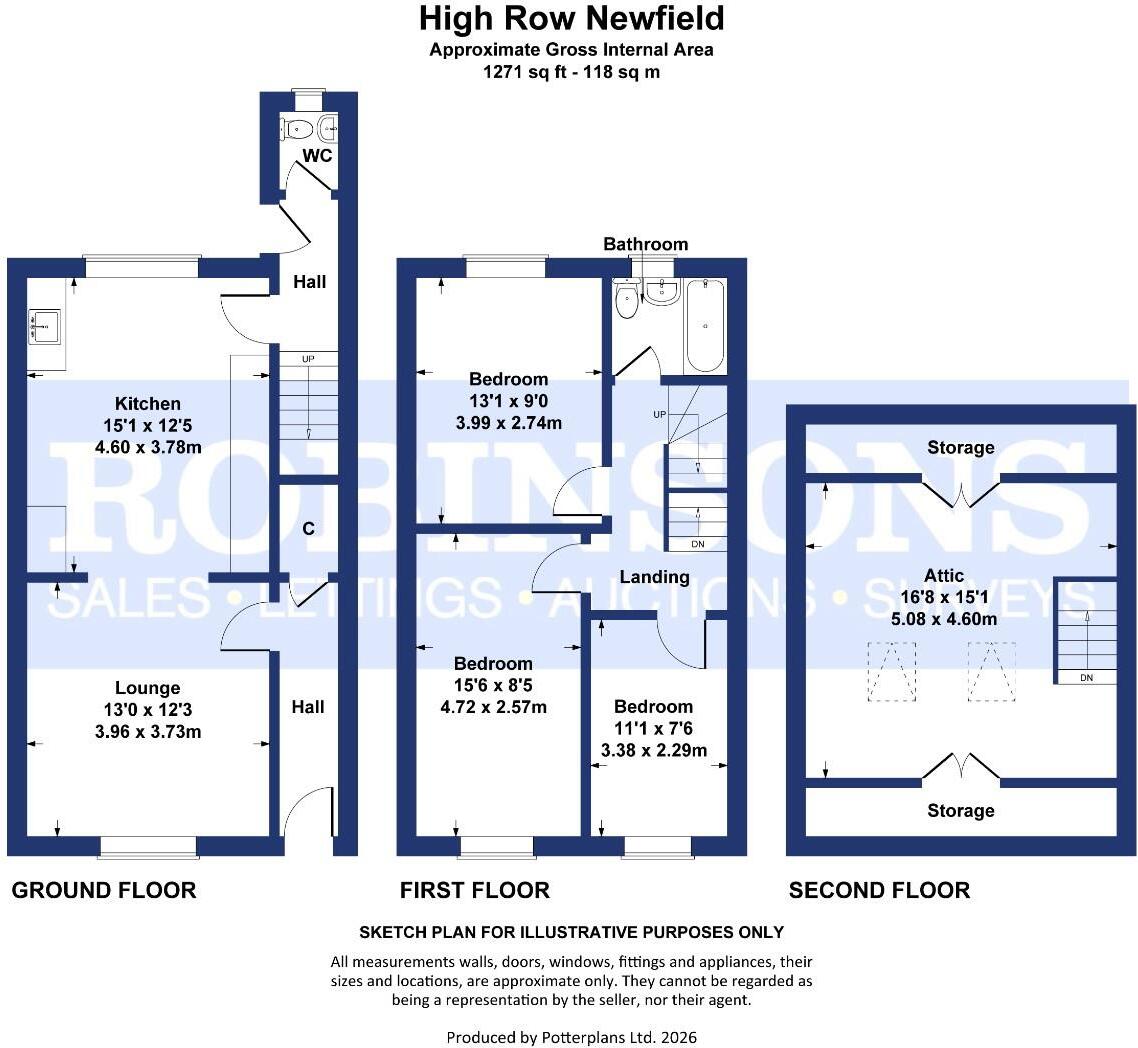 High Row, Newfield floorplan