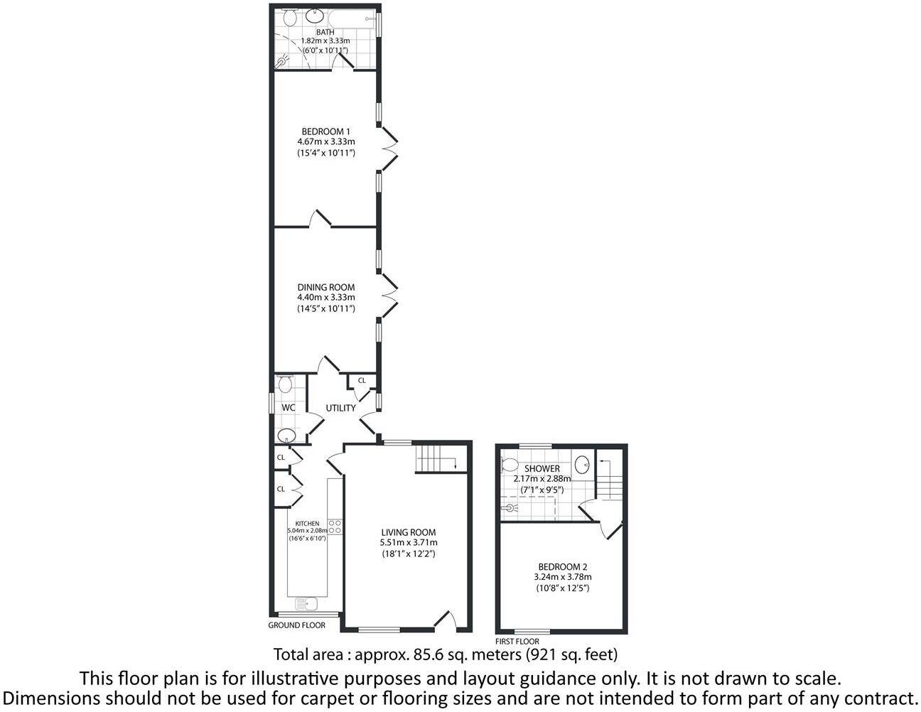 Mackworth Green, Finedon, Wellingborough floorplan