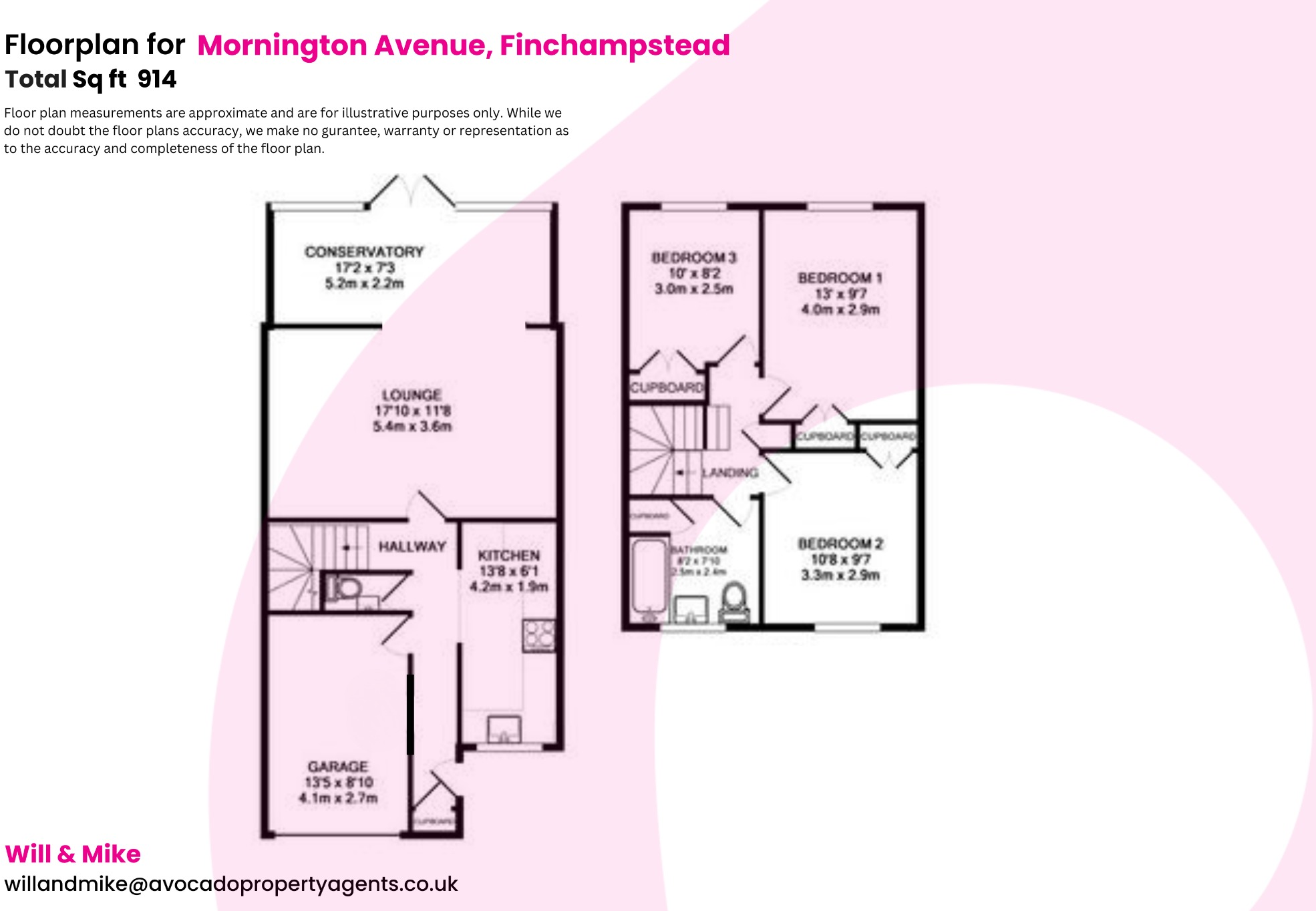 Mornington Avenue, Finchampstead, Wokingham, RG40 floorplan